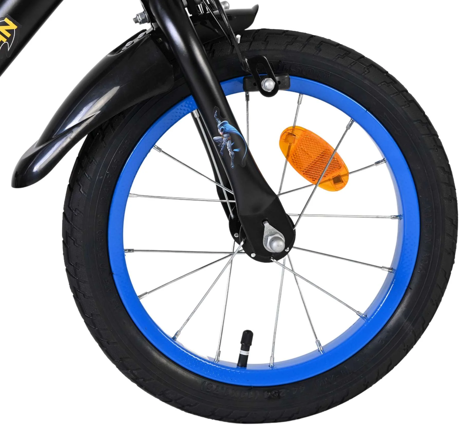 Batman Kinderfiets - Jongens - 14 inch - Zwart OUTLET - Image 4