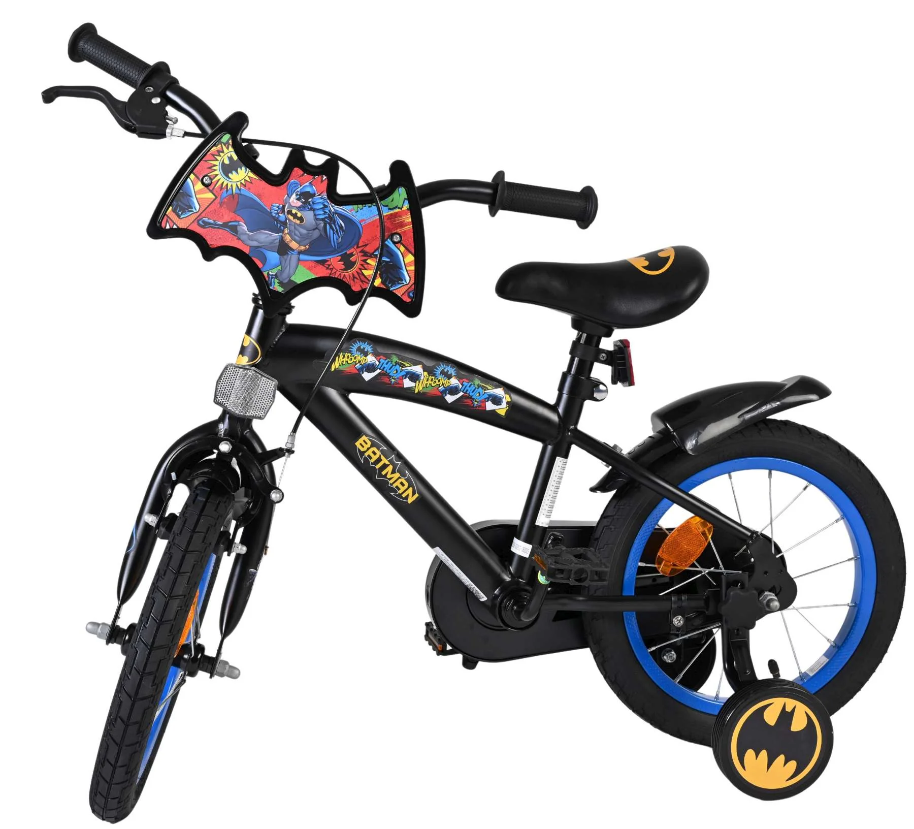 Batman Kinderfiets - Jongens - 14 inch - Zwart OUTLET - Image 9