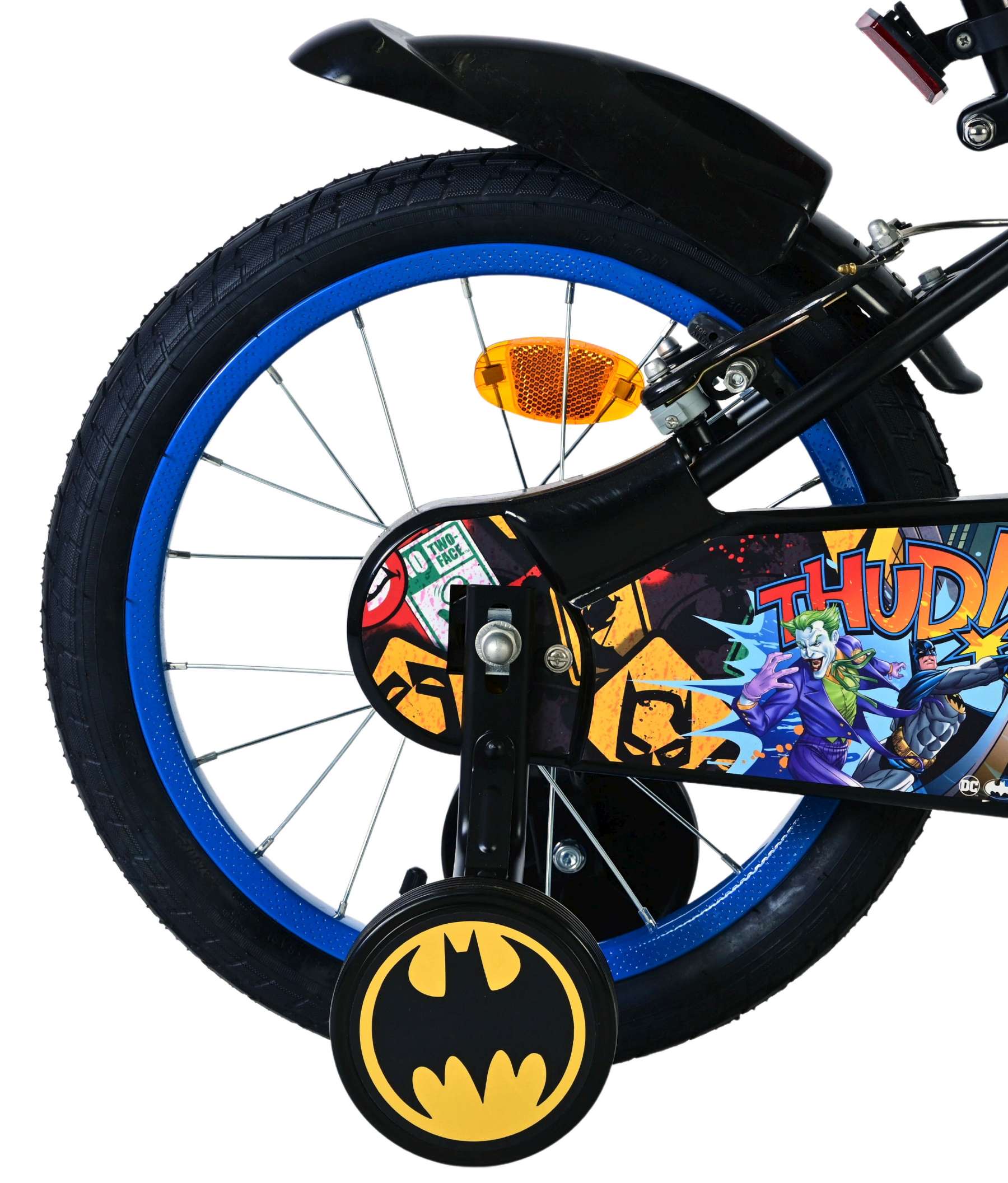 Batman Kinderfiets - Jongens - 16 inch - Zwart - 2 handremmen - Image 2