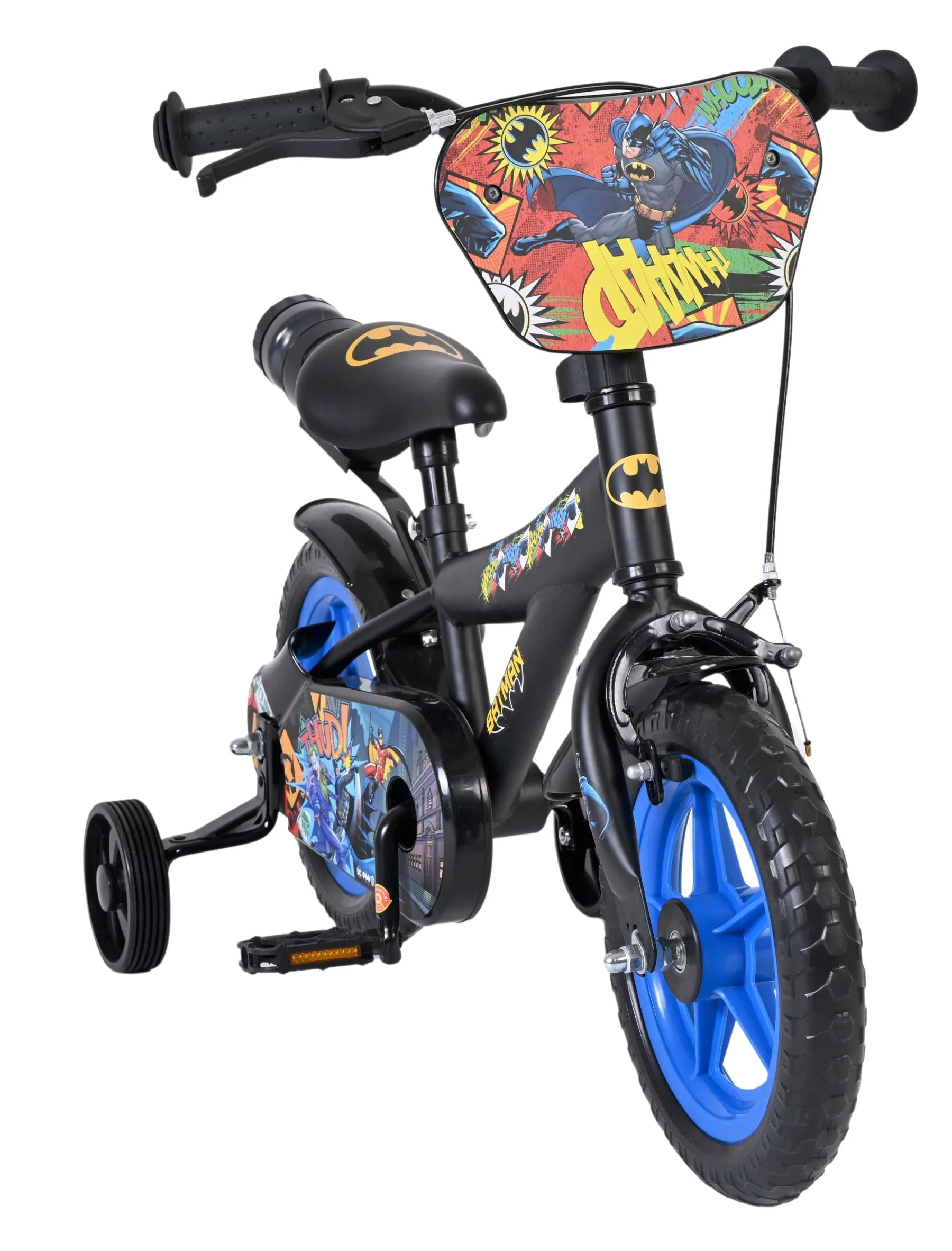 Batman Kinderfiets - Jongens - Mag Wheels - 12 inch - Zwart - Image 5