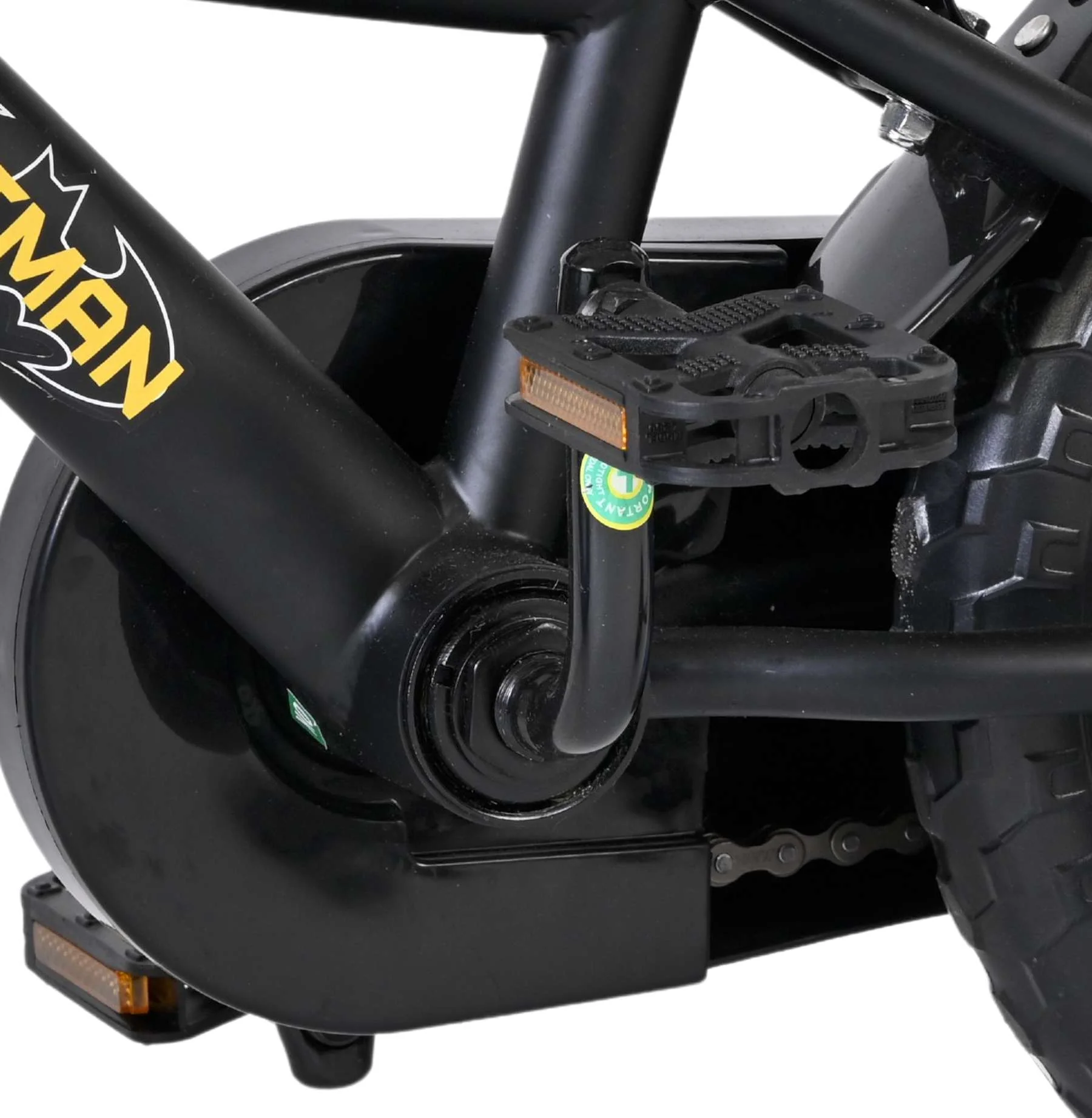 Batman Kinderfiets - Jongens - Mag Wheels - 12 inch - Zwart - Image 8