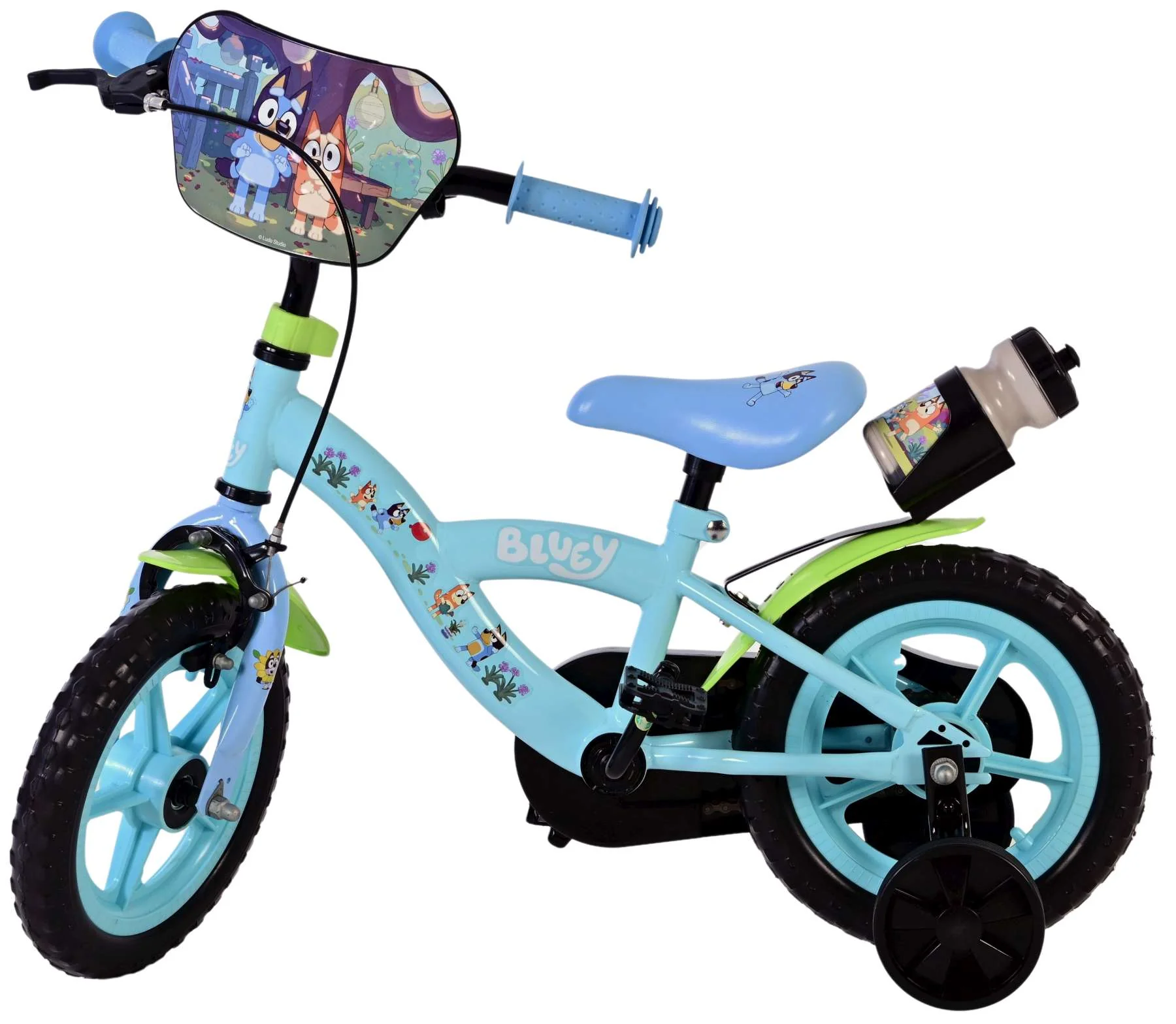 Bluey Kinderfiets - Jongens - Mag Wheels - 12 inch - Blauw - Image 10