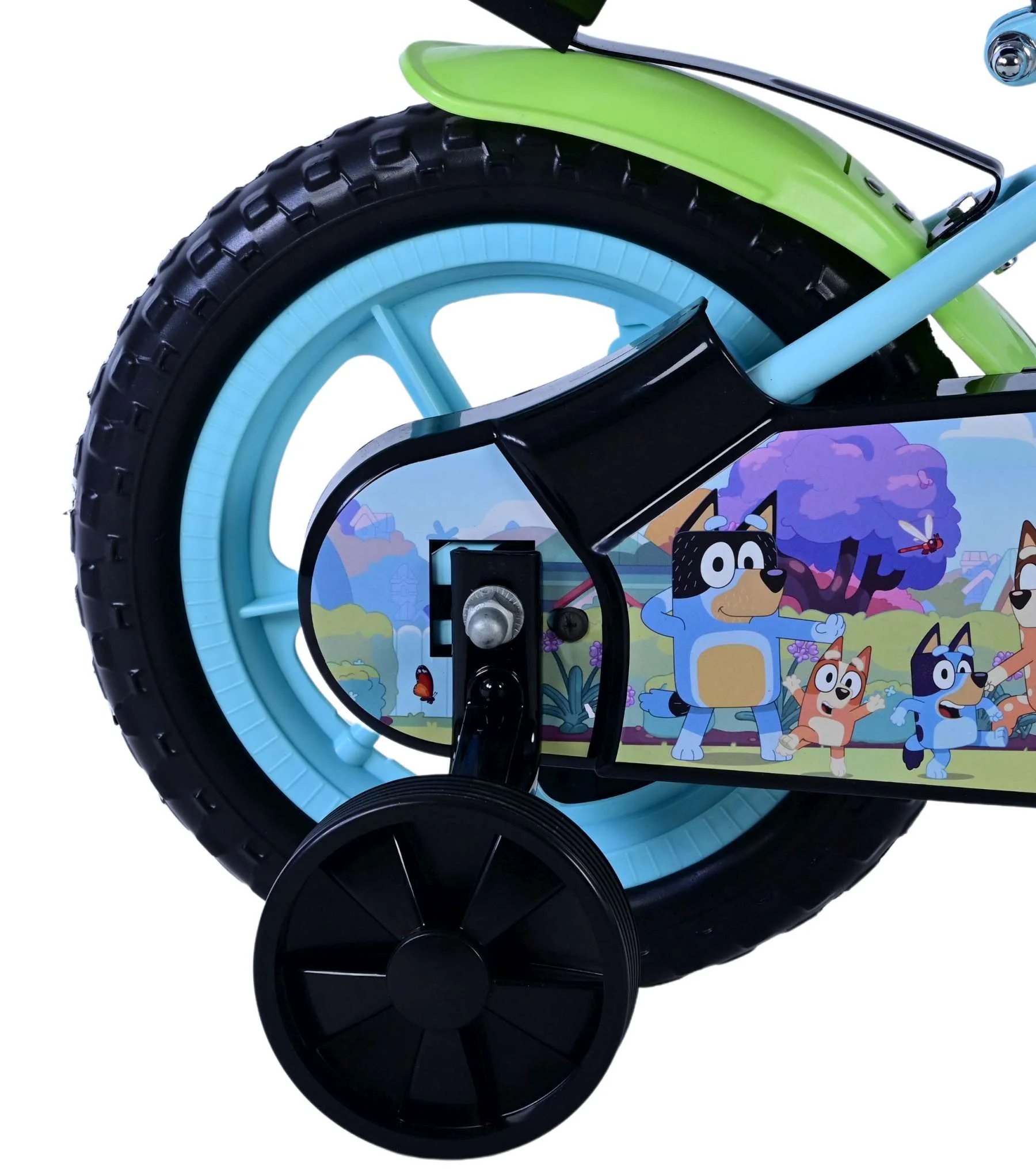 Bluey Kinderfiets - Jongens - Mag Wheels - 12 inch - Blauw - Image 3
