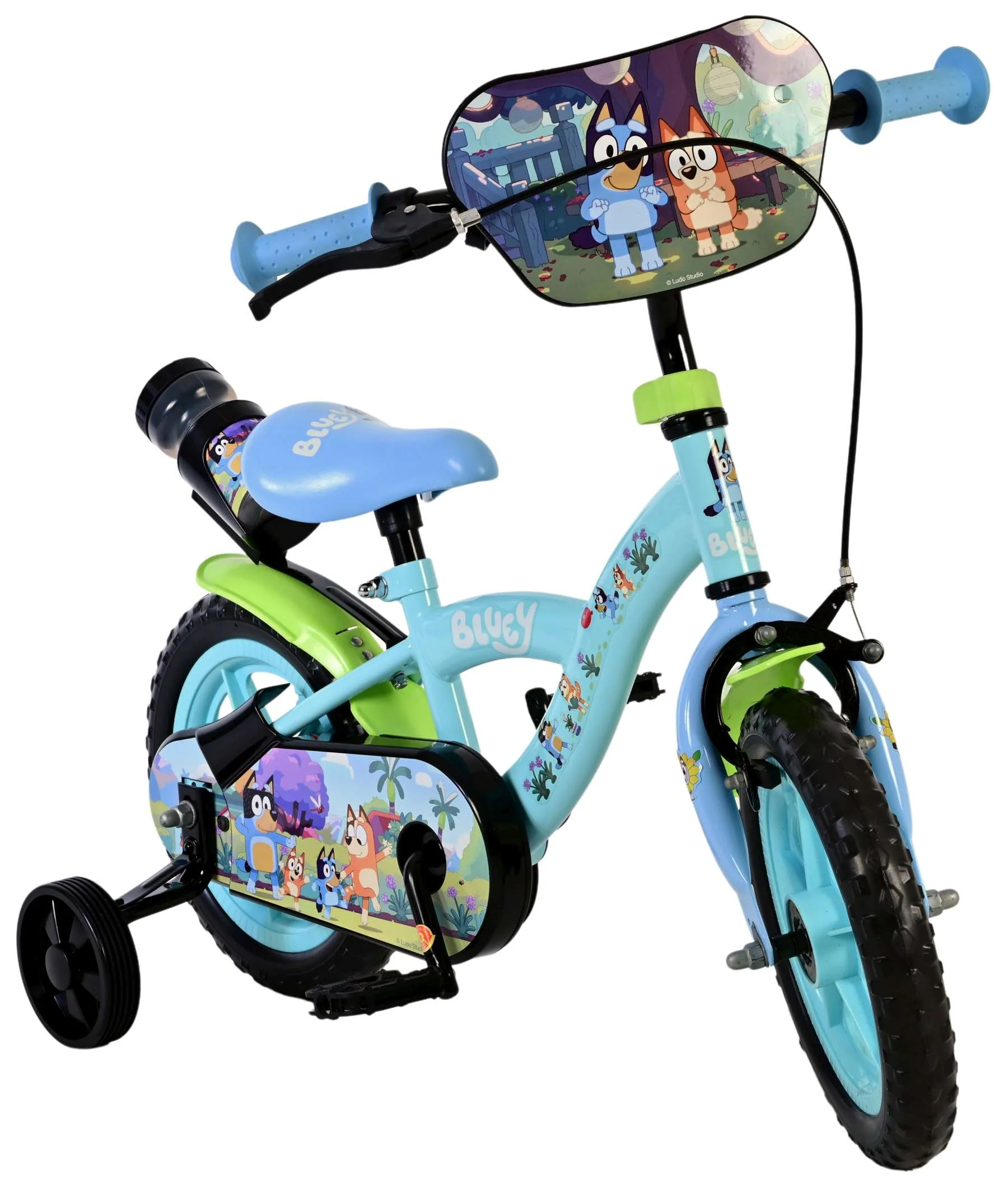 Bluey Kinderfiets - Jongens - Mag Wheels - 12 inch - Blauw - Image 7