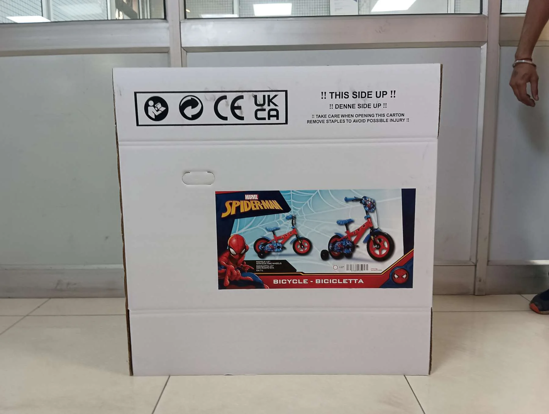 Spider-Man Kinderfiets - Jongens - Mag Wheels - 12 inch - Rood - Image 13