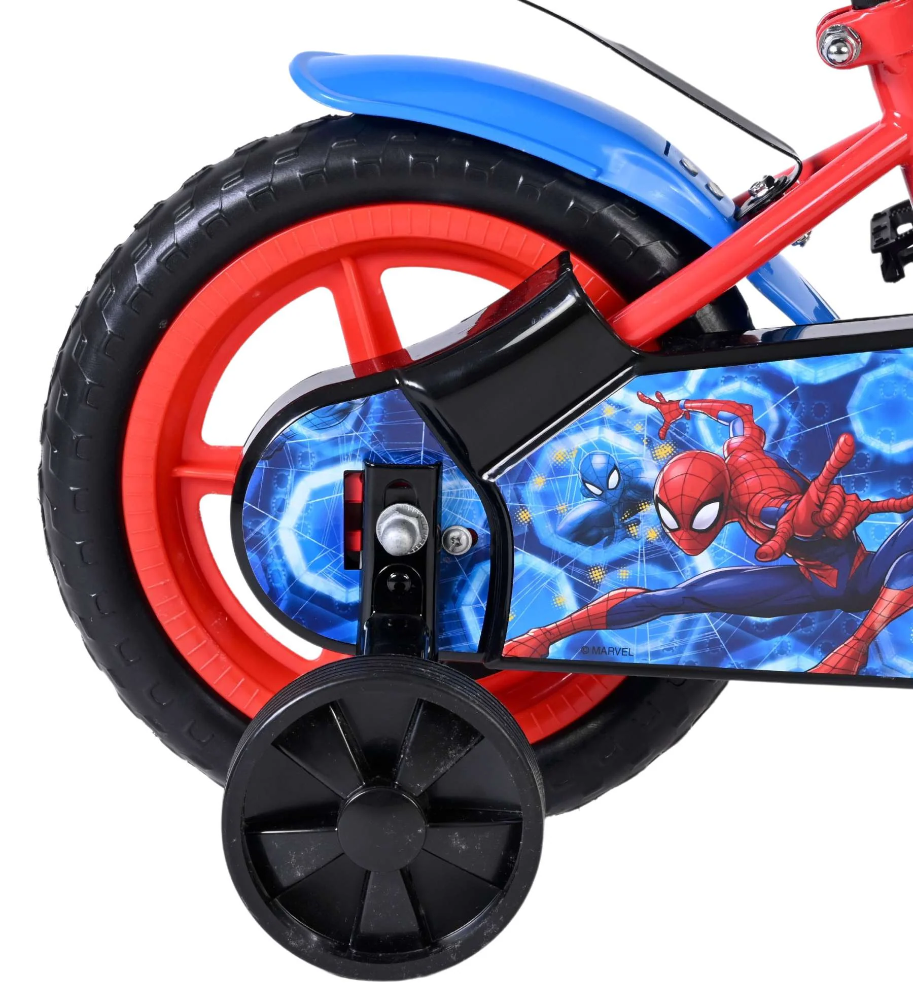 Spider-Man Kinderfiets - Jongens - Mag Wheels - 12 inch - Rood - Image 2