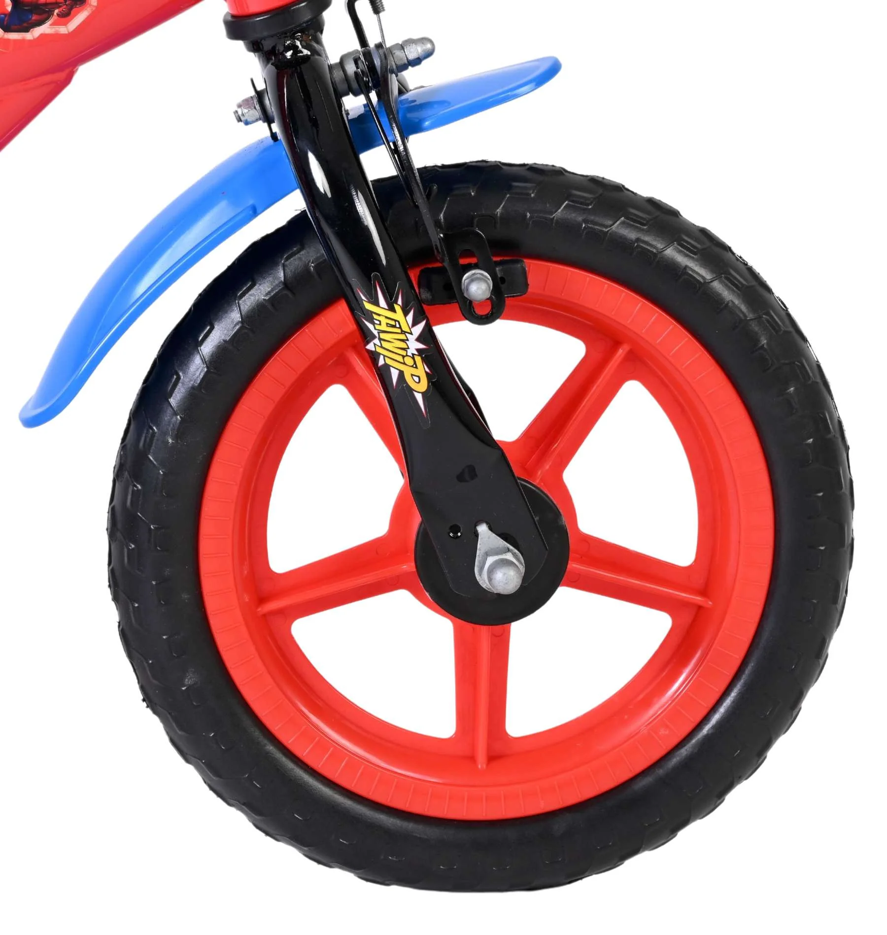Spider-Man Kinderfiets - Jongens - Mag Wheels - 12 inch - Rood - Image 3