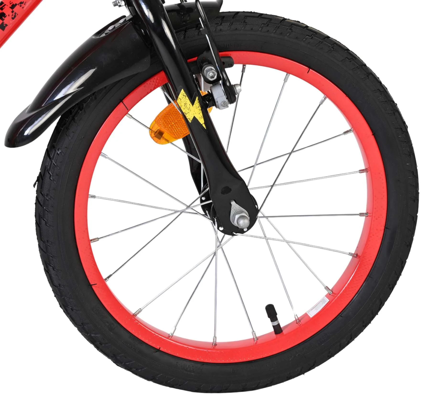 Disney Cars Kinderfiets - Jongens - 16 inch - Rood OUTLET - Image 3