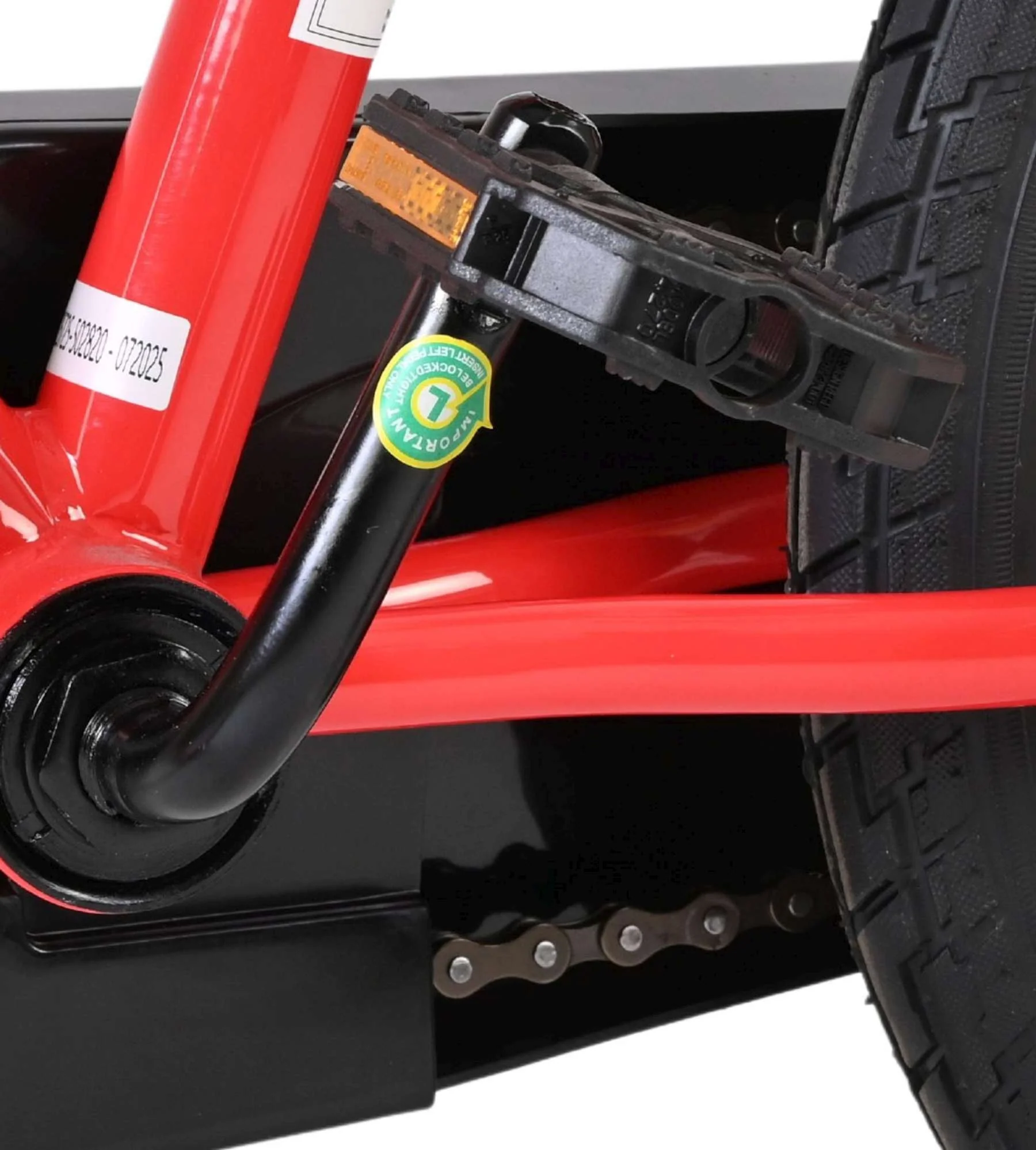 Disney Cars Kinderfiets - Jongens - 16 inch - Rood OUTLET - Image 9