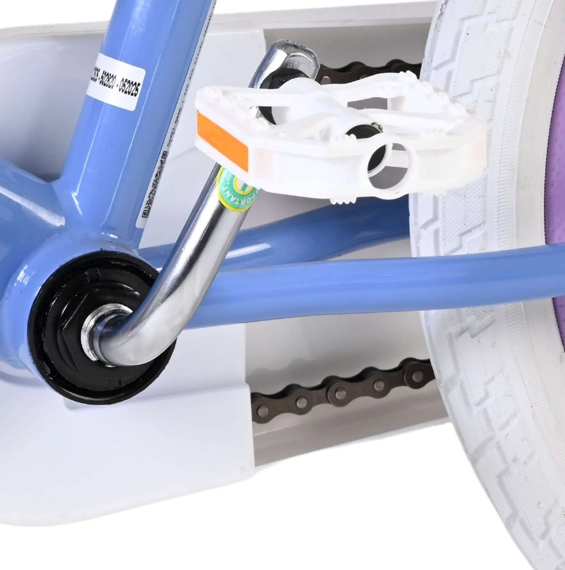 Disney Frozen 2 Kinderfiets - Meisjes - 16 inch - Blauw/Paars - Twee handremmen - Image 9