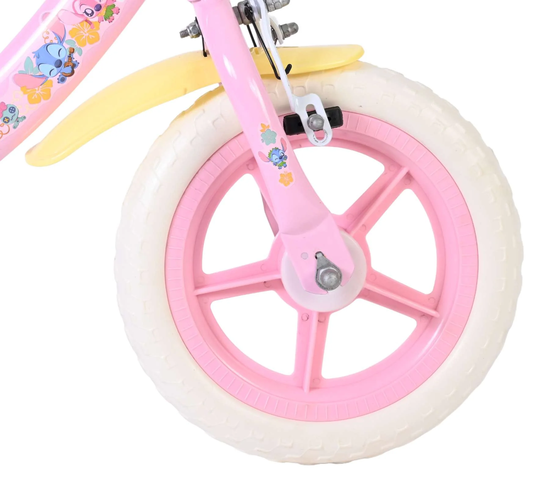 Disney Stitch Kinderfiets - Meisjes - Mag Wheels - 12 inch - Roze - Image 3