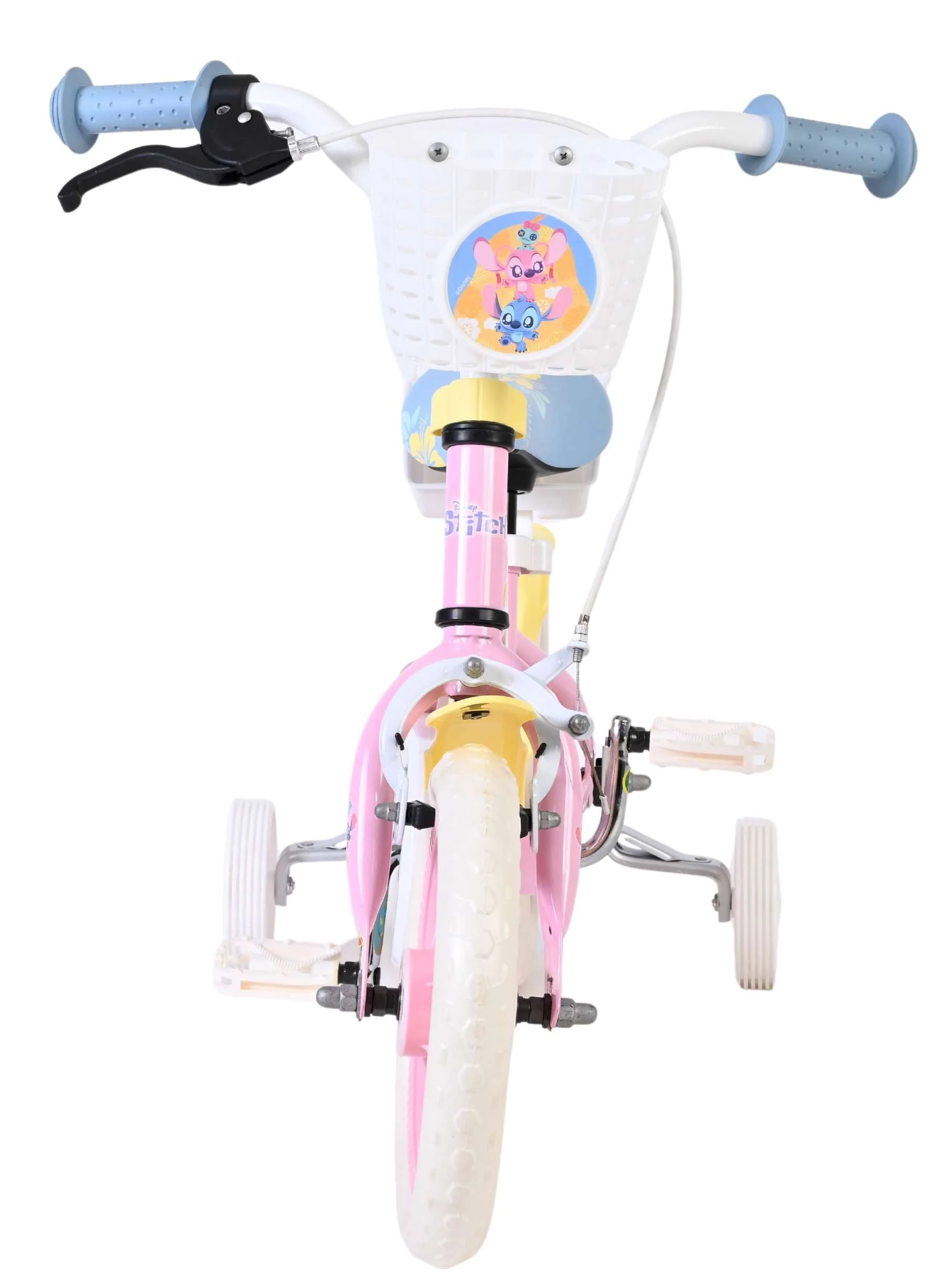 Disney Stitch Kinderfiets - Meisjes - Mag Wheels - 12 inch - Roze - Image 5