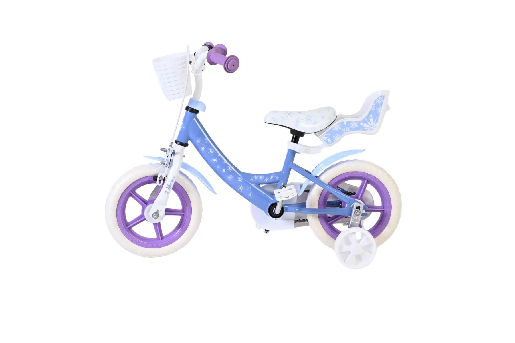 Disney Frozen Kinderfiets - Meisjes - Mag Wheels - 12 inch - Blauw - Image 7