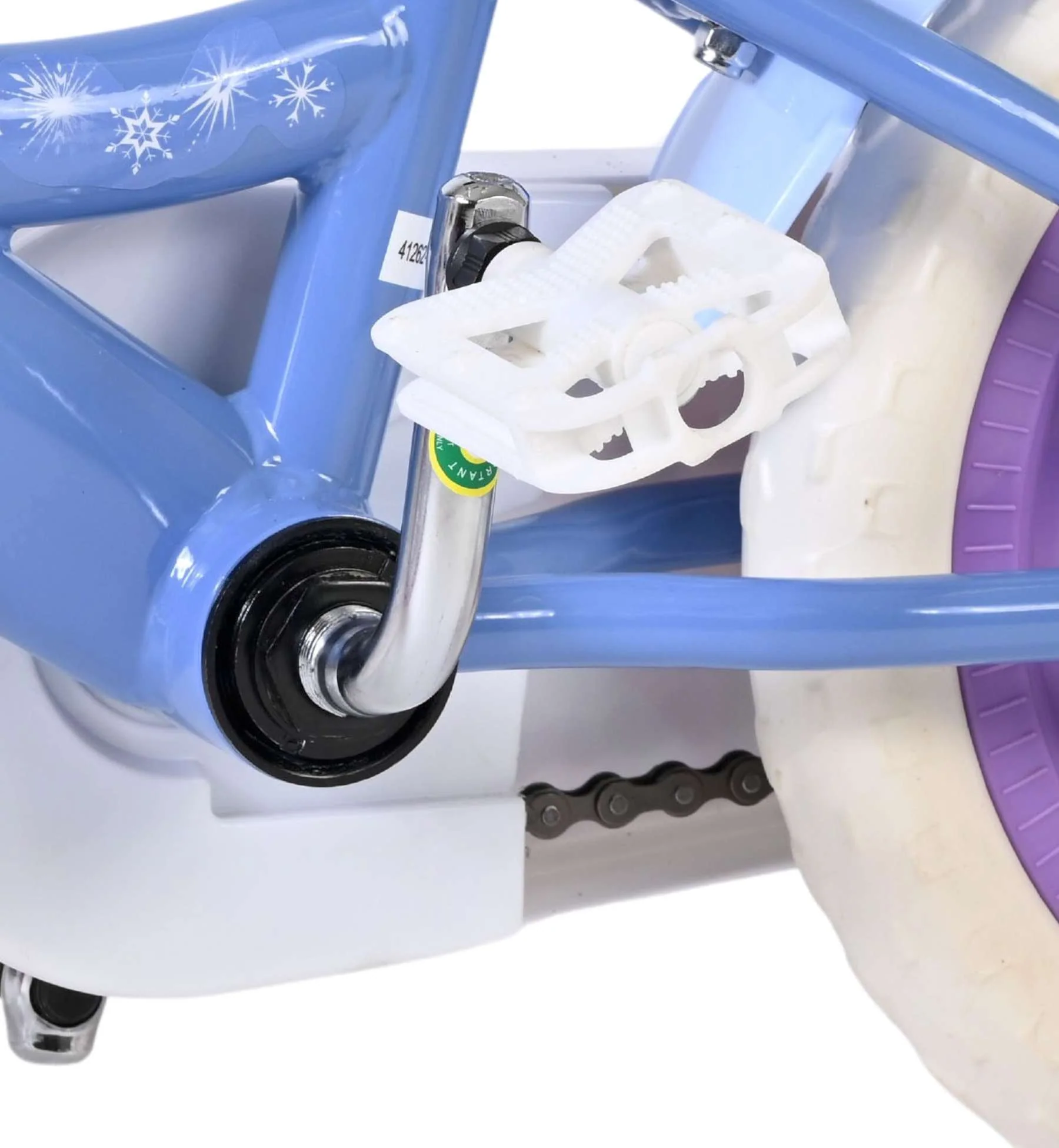 Disney Frozen Kinderfiets - Meisjes - Mag Wheels - 12 inch - Blauw - Image 9