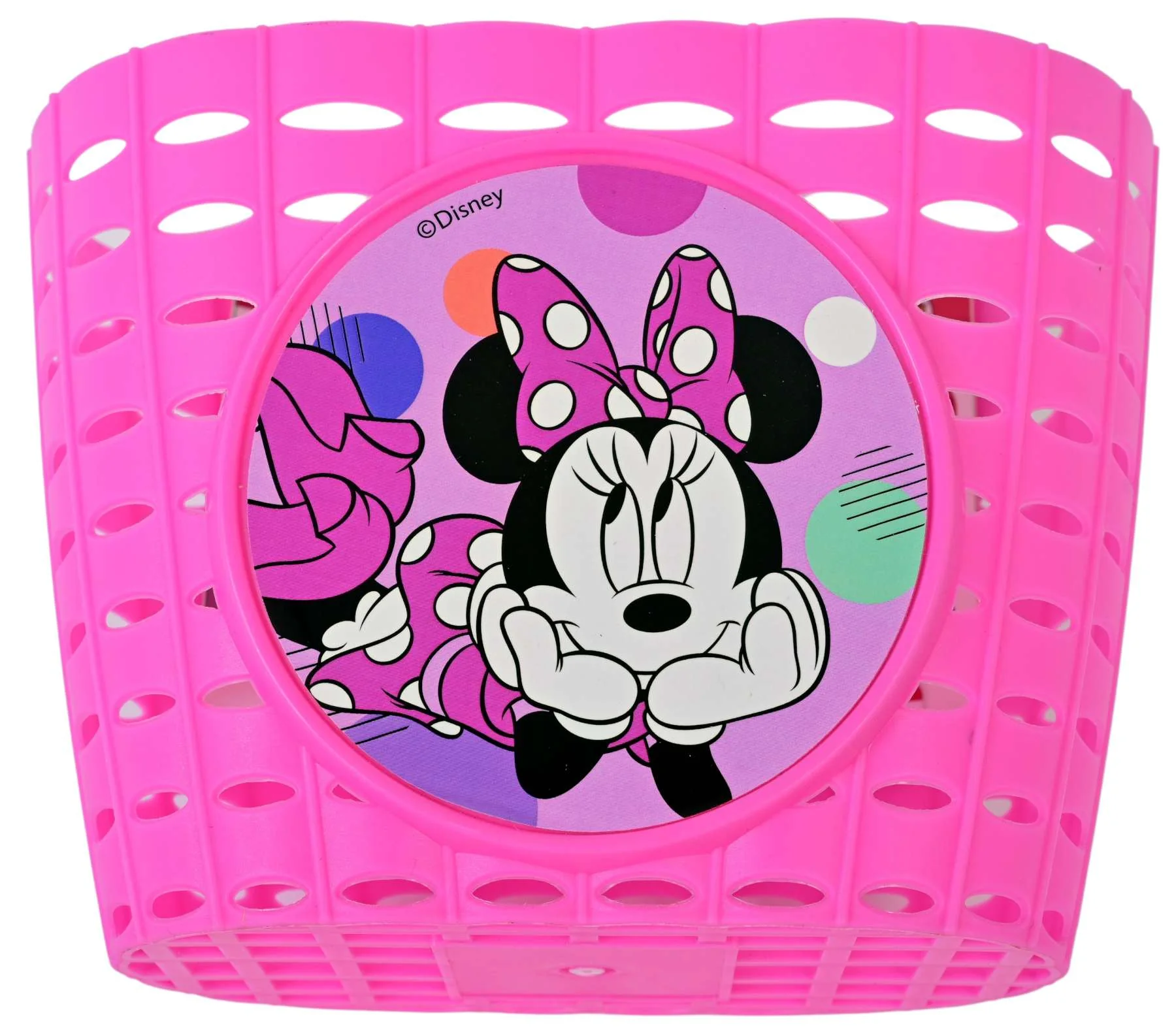 Disney Minnie Plastic Mandje - Meisjes - Roze - Image 3