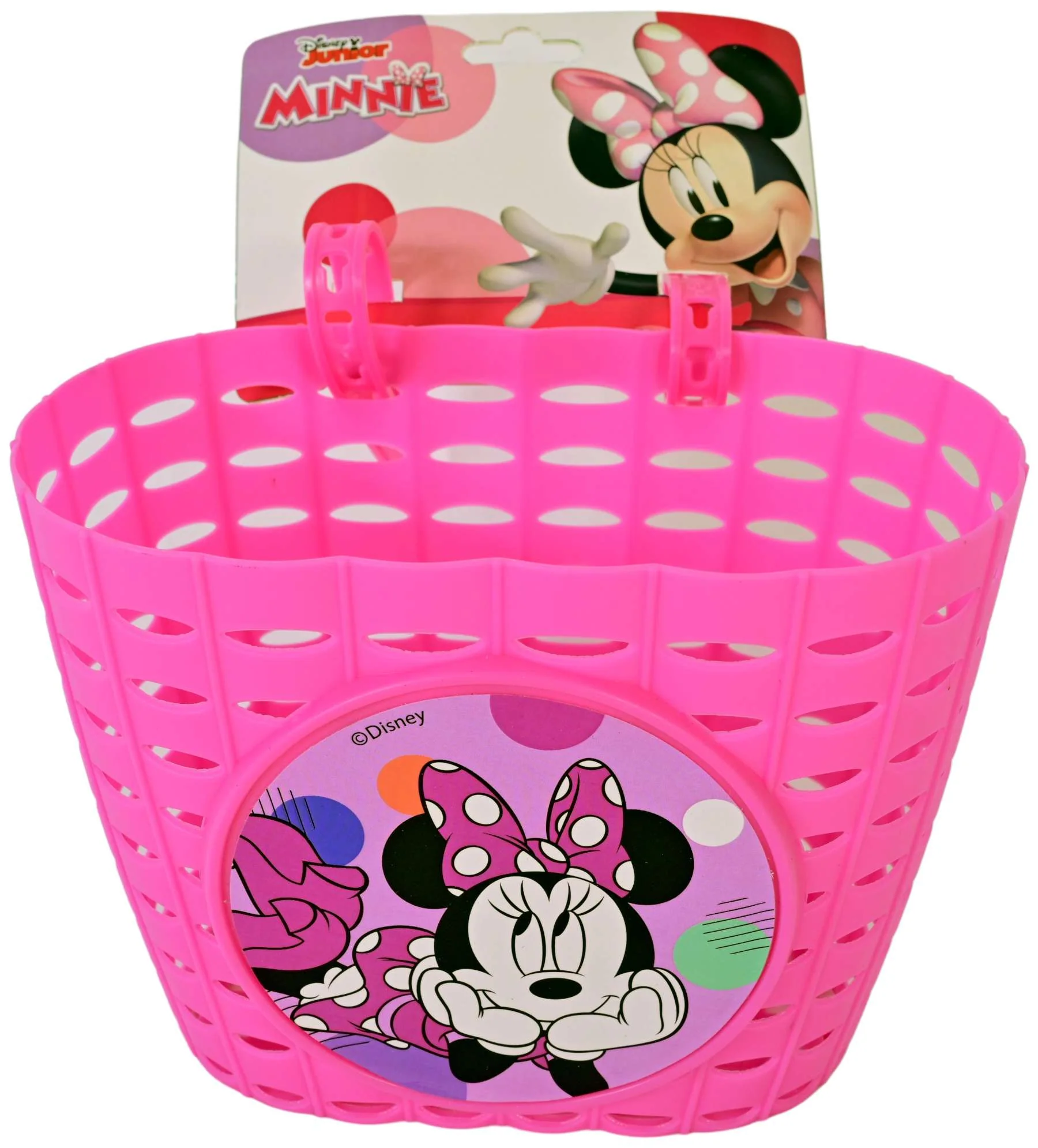 Disney Minnie Plastic Mandje - Meisjes - Roze - Image 4