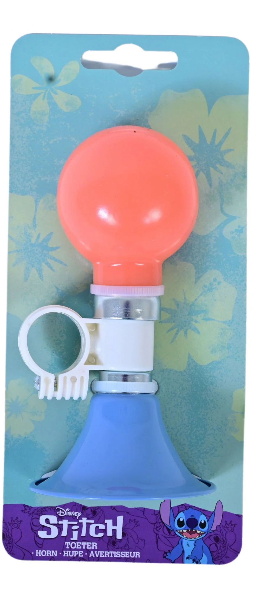 Disney Stitch Fietstoeter - Koraal Blauw / Oranje - Image 4
