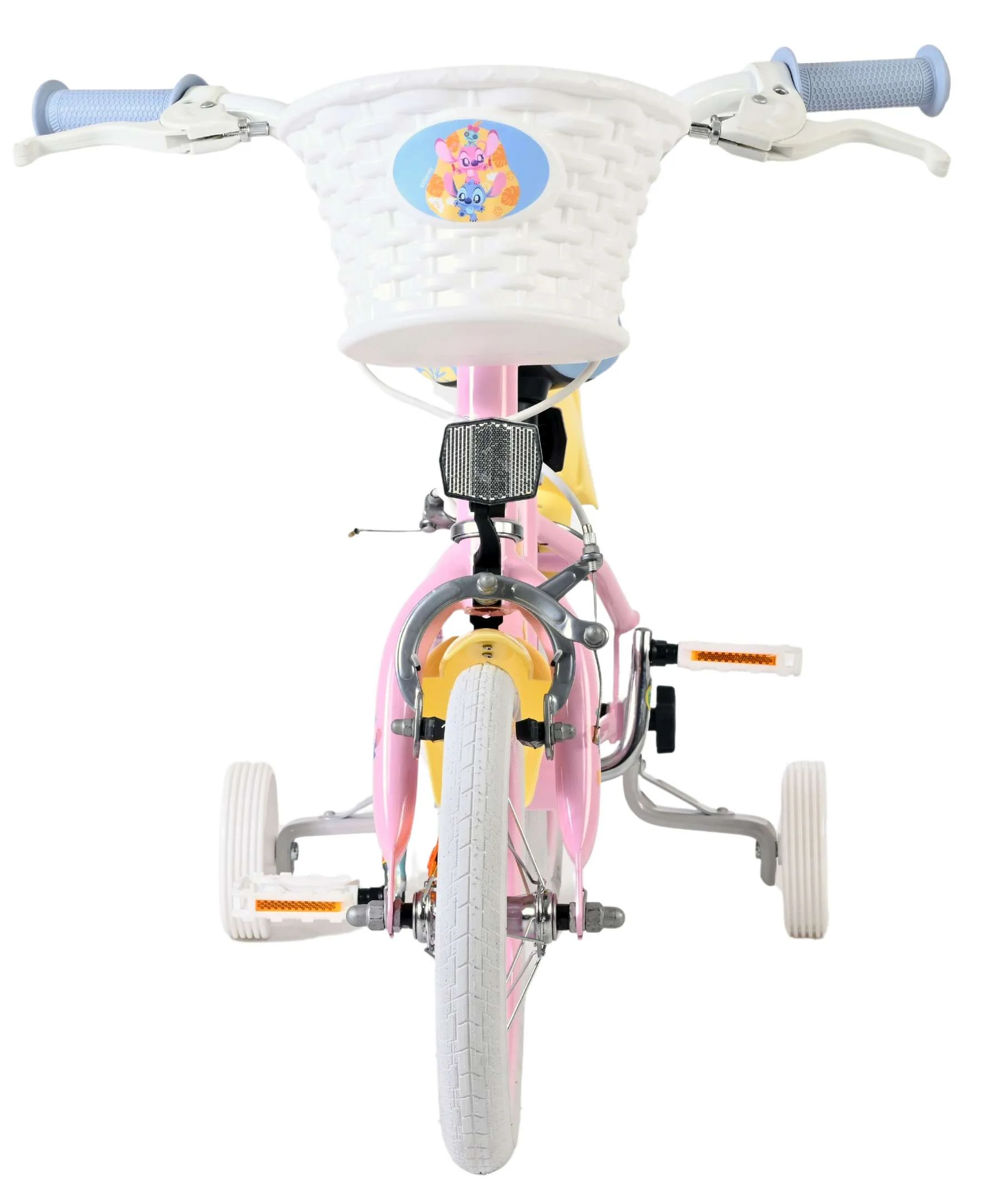 Disney Stitch Kinderfiets - Meisjes - 12 inch - Twee handremmen - Roze - Image 6