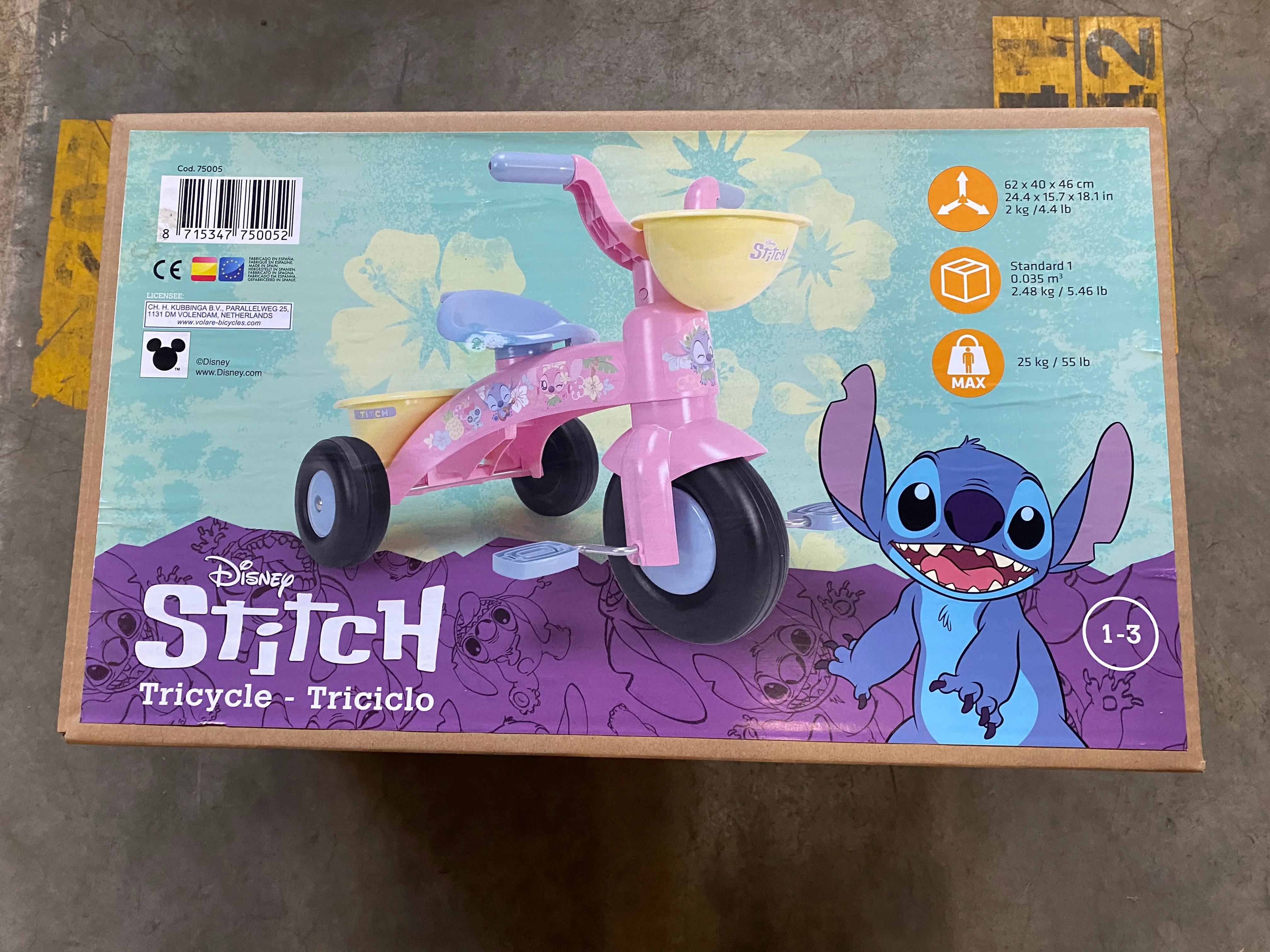 Driewieler Disney Stitch - Meisjes - Roze - Image 8