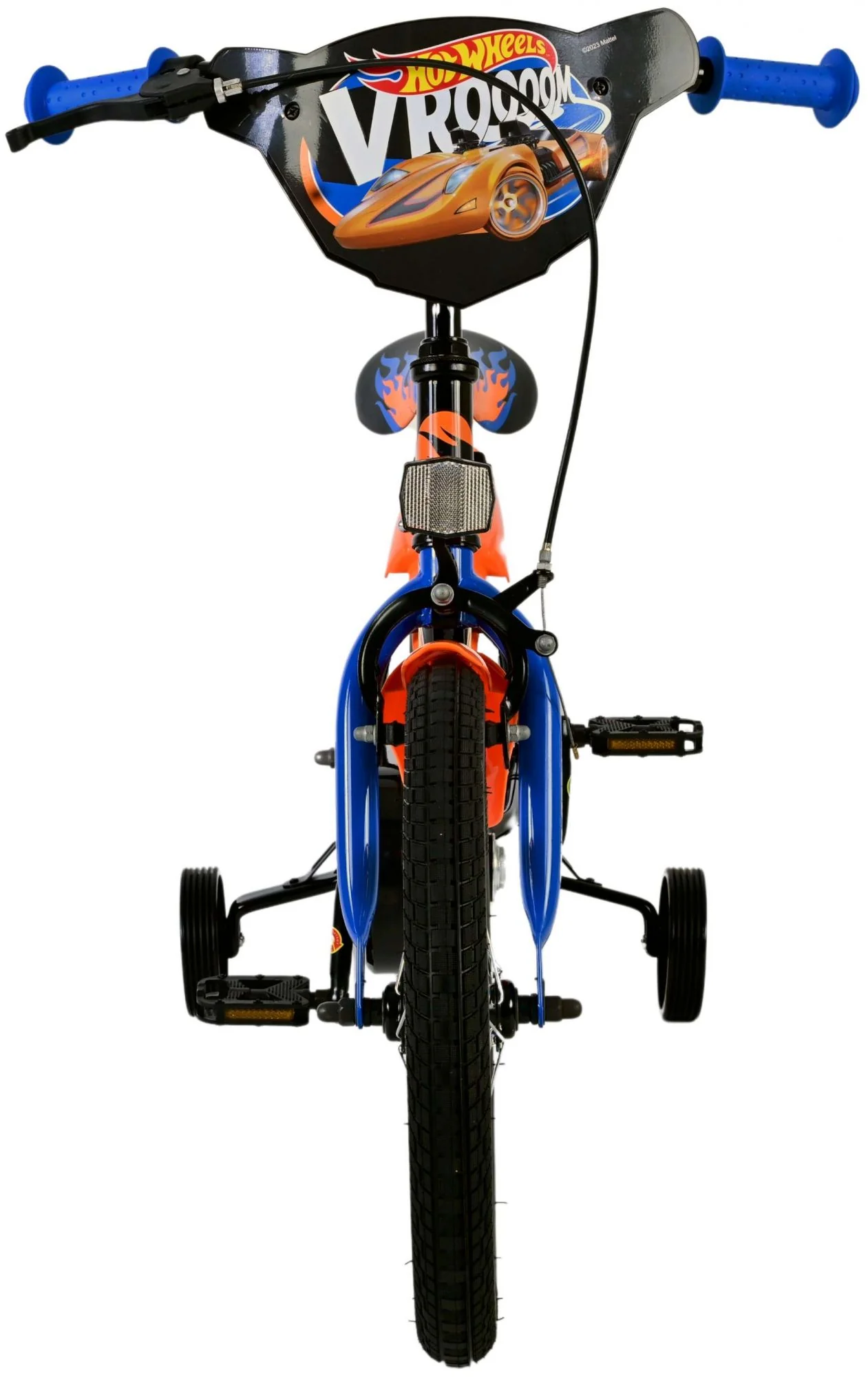 Hot Wheels Kinderfiets - Jongens - 16 inch - Zwart Oranje Blauw OUTLET - Image 7