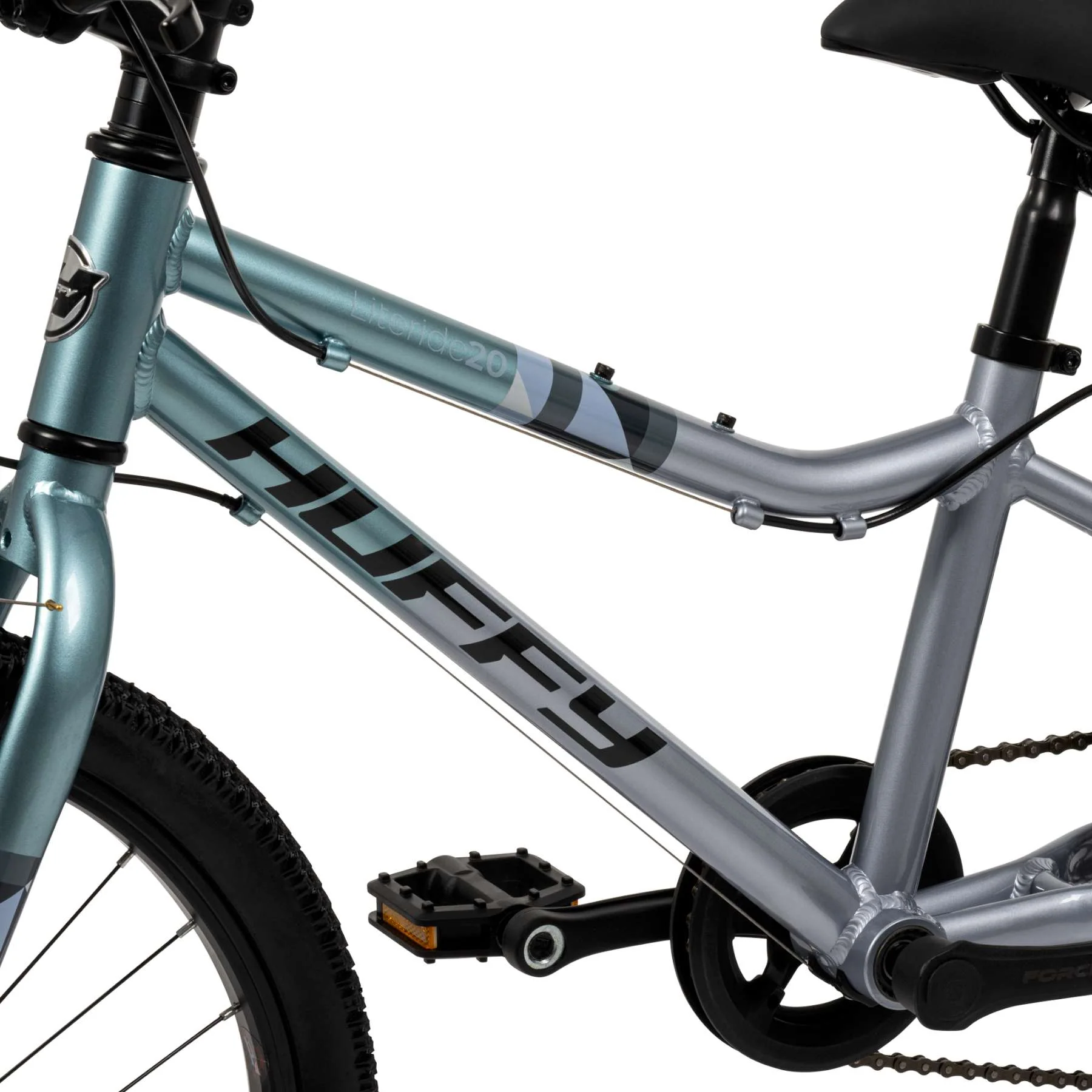 Literide Kinderfiets - Jongens - 20 inch - Turquoise/Zilver - Twee handremmen - Image 11