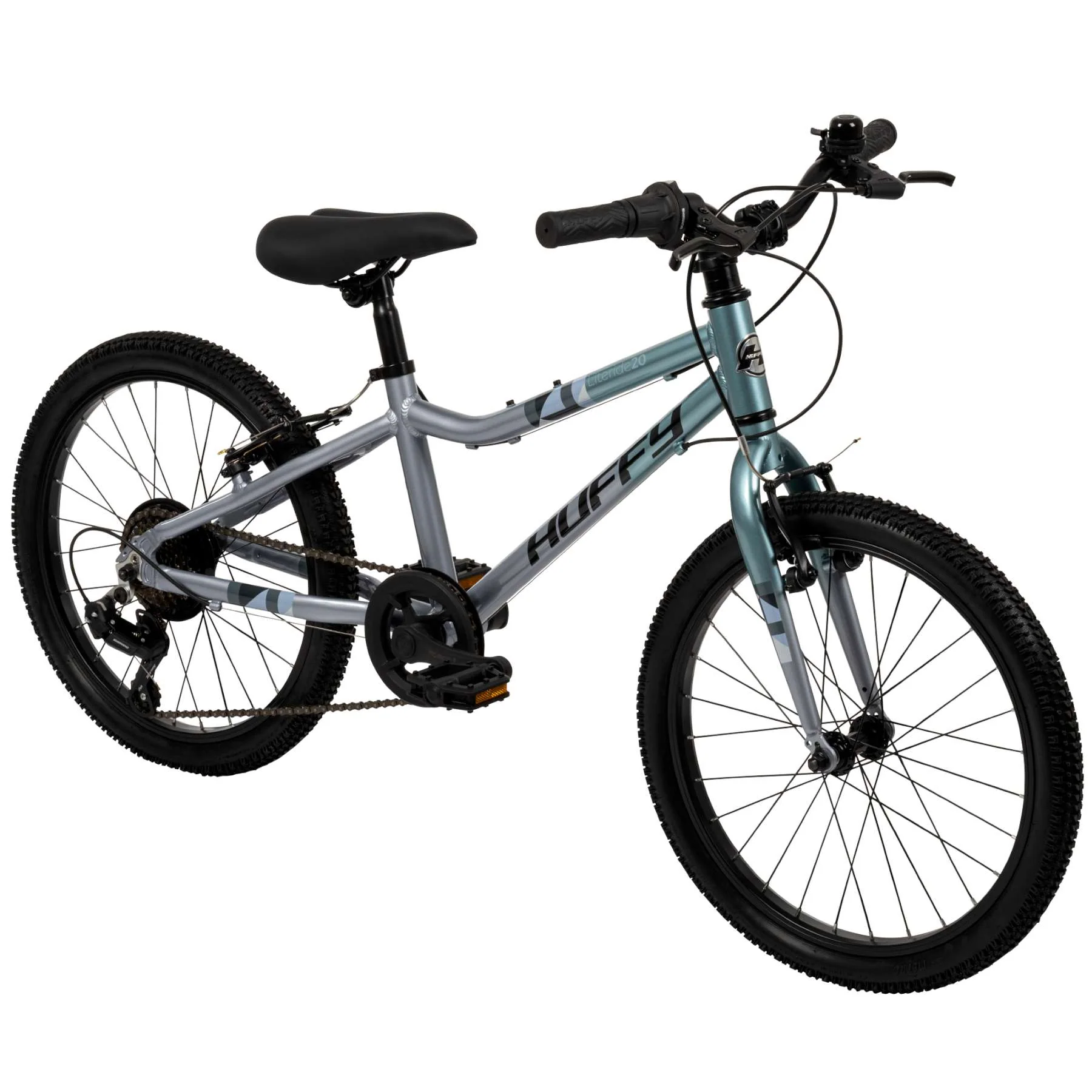 Literide Kinderfiets - Jongens - 20 inch - Turquoise/Zilver - Twee handremmen - Image 3