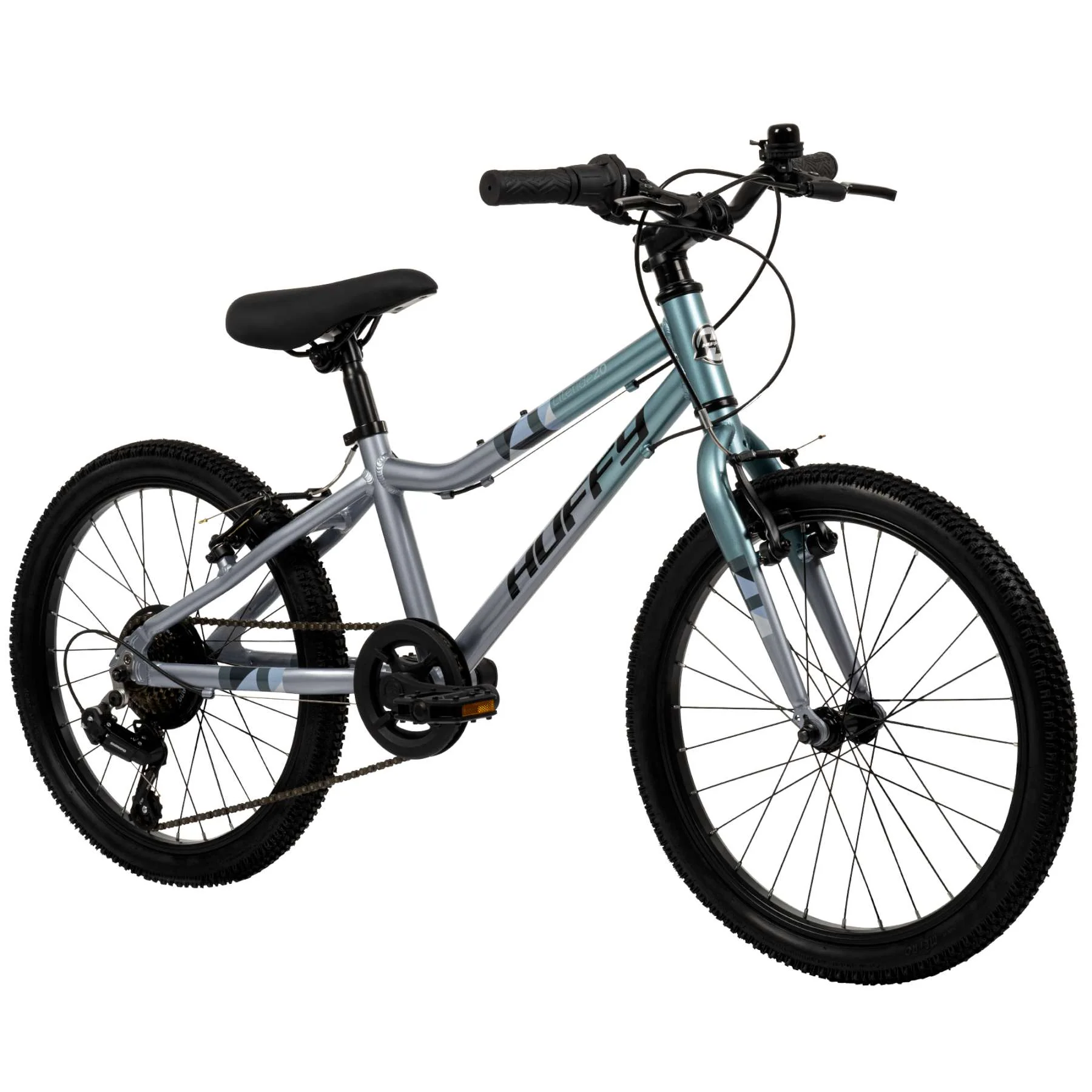 Literide Kinderfiets - Jongens - 20 inch - Turquoise/Zilver - Twee handremmen - Image 4