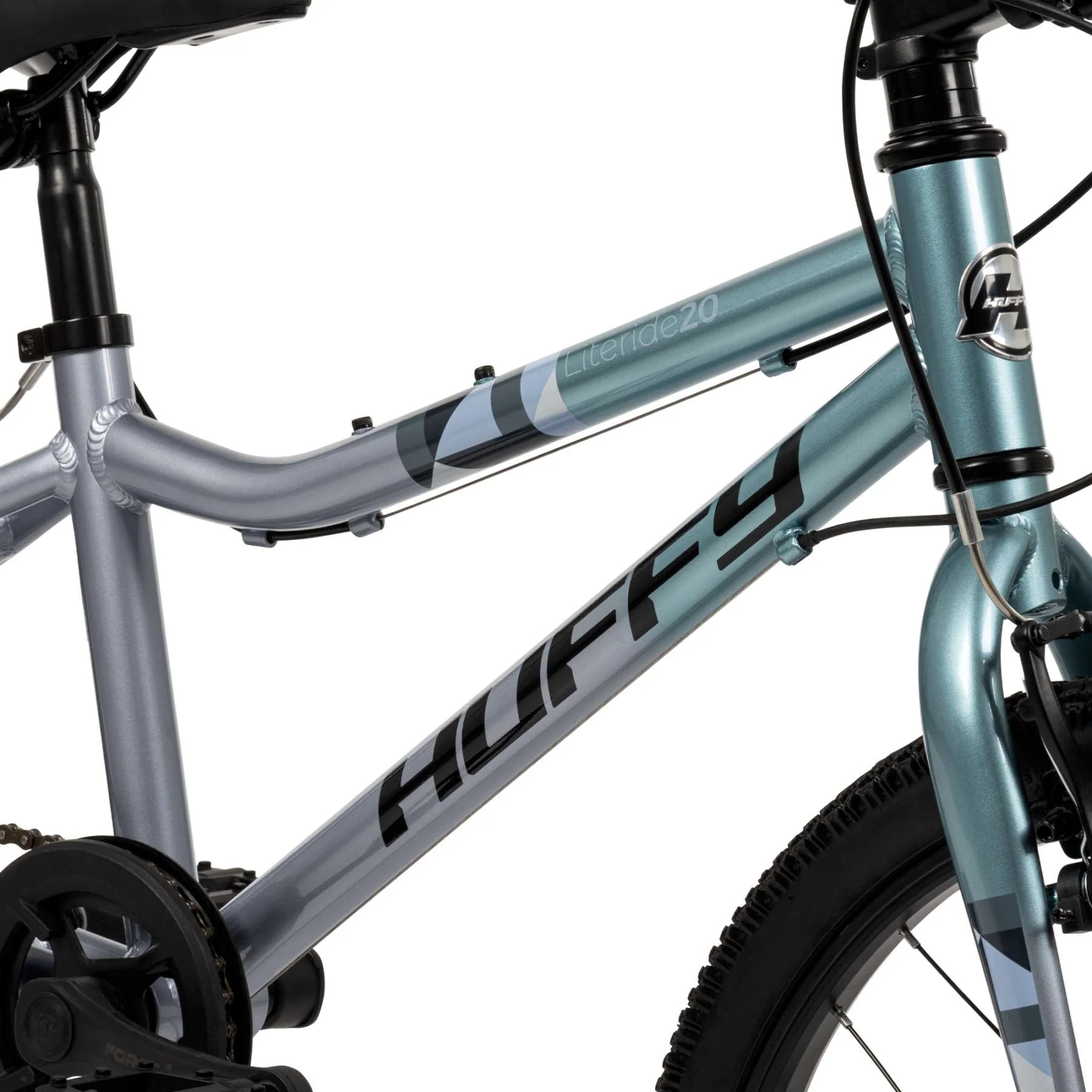 Literide Kinderfiets - Jongens - 20 inch - Turquoise/Zilver - Twee handremmen - Image 6