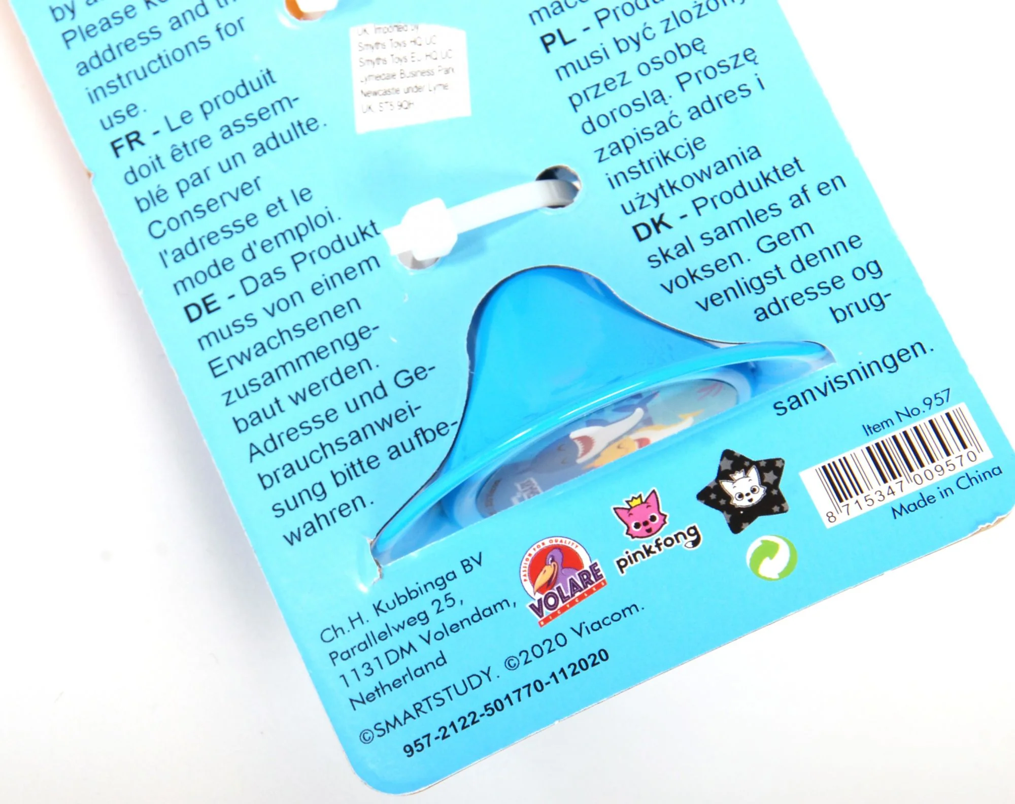 Ocean Fietstoeter - Kinderen - Blauw - Image 3