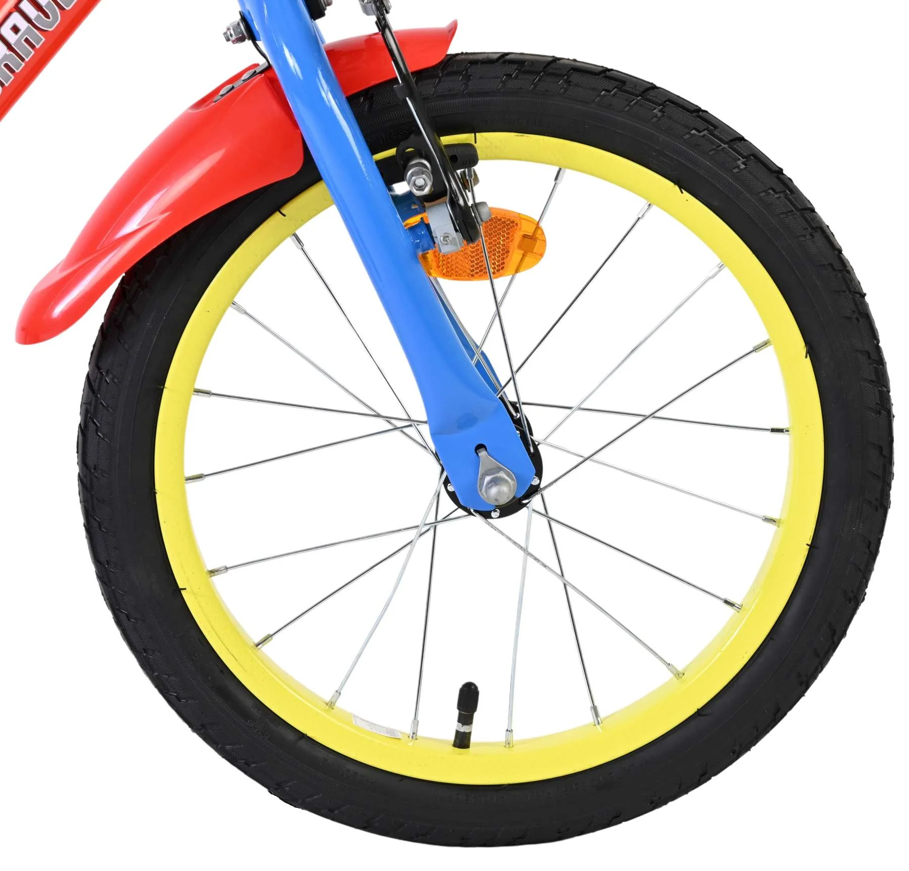 Paw Patrol Kinderfiets - Jongens - 16 inch - Rood Blauw - Image 3