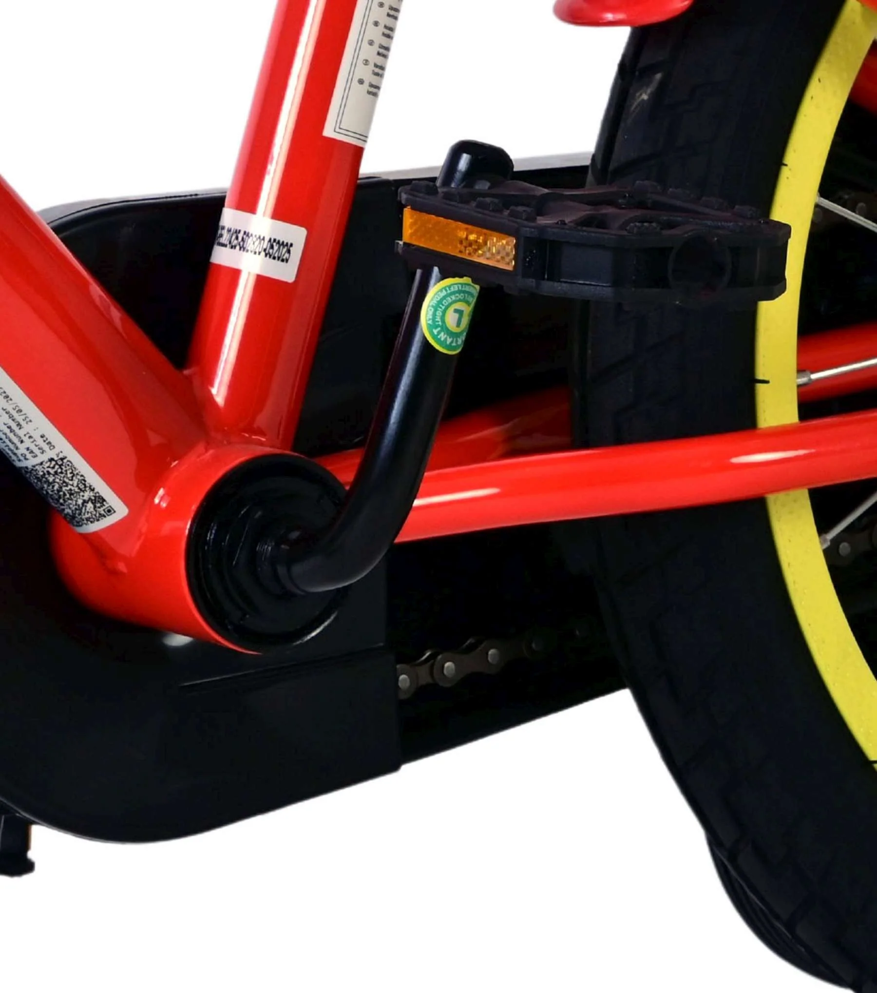 Paw Patrol Kinderfiets - Jongens - 16 inch - Rood - Twee handremmen - Image 9