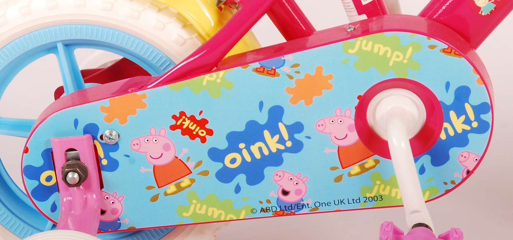 Peppa Pig Kinderfiets - Meisjes - 10 inch - Roze/Blauw - Doortrapper - Image 10