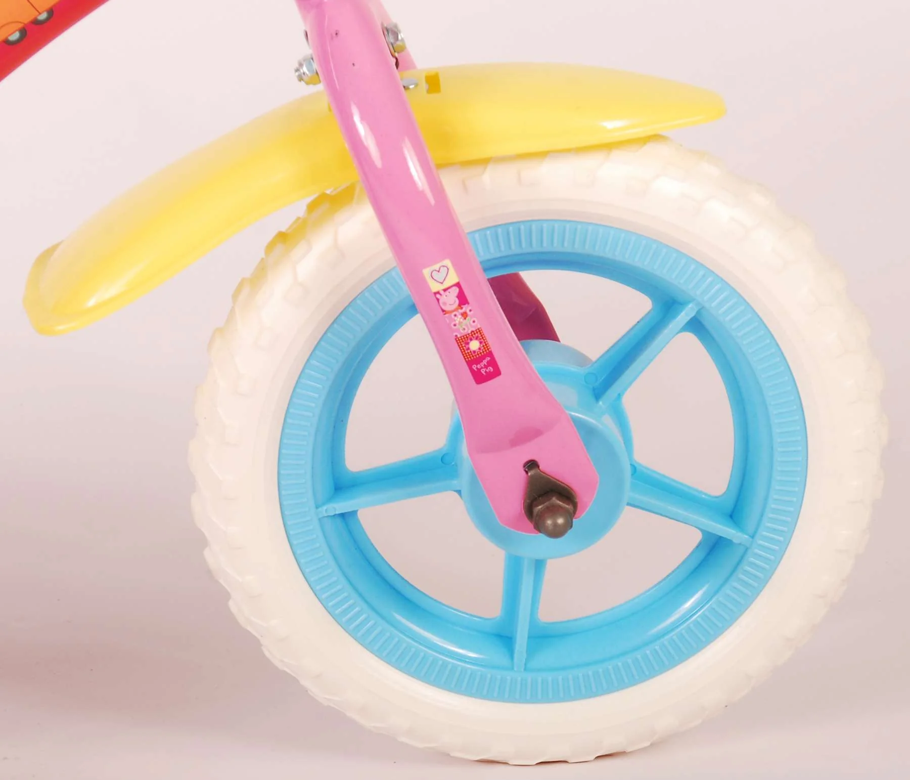 Peppa Pig Kinderfiets - Meisjes - 10 inch - Roze/Blauw - Doortrapper - Image 11