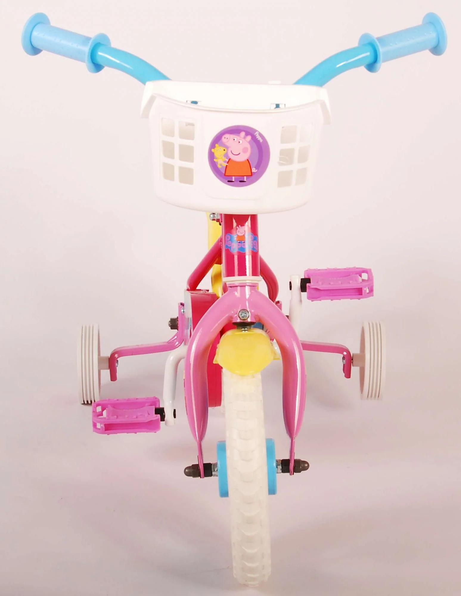 Peppa Pig Kinderfiets - Meisjes - 10 inch - Roze/Blauw - Doortrapper - Image 5