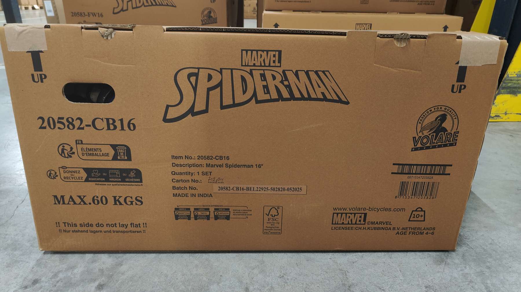 Spider-Man Kinderfiets - Jongens - 16 inch - Rood - Image 13