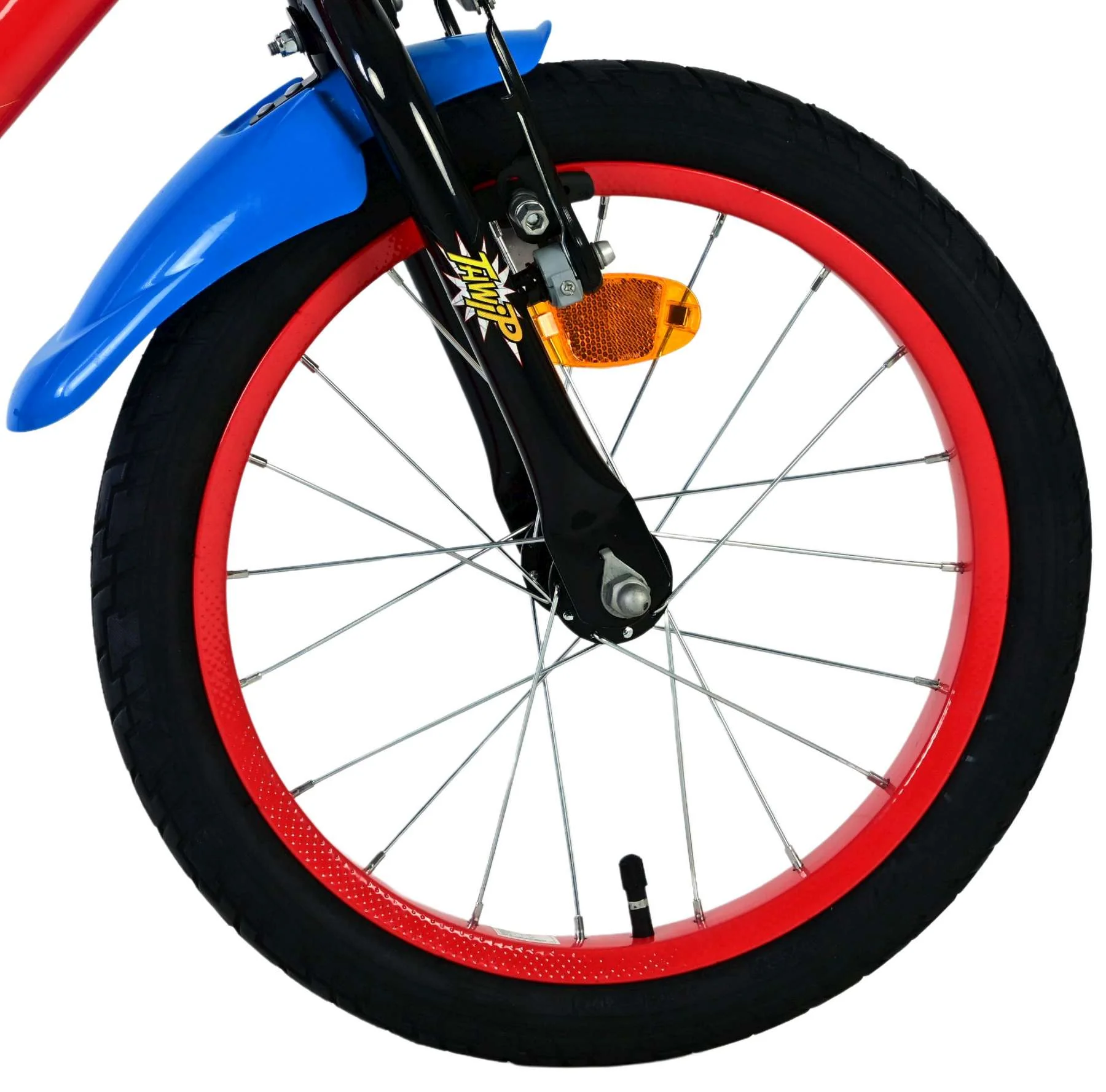 Spider-Man Kinderfiets - Jongens - 16 inch - Rood - Image 3