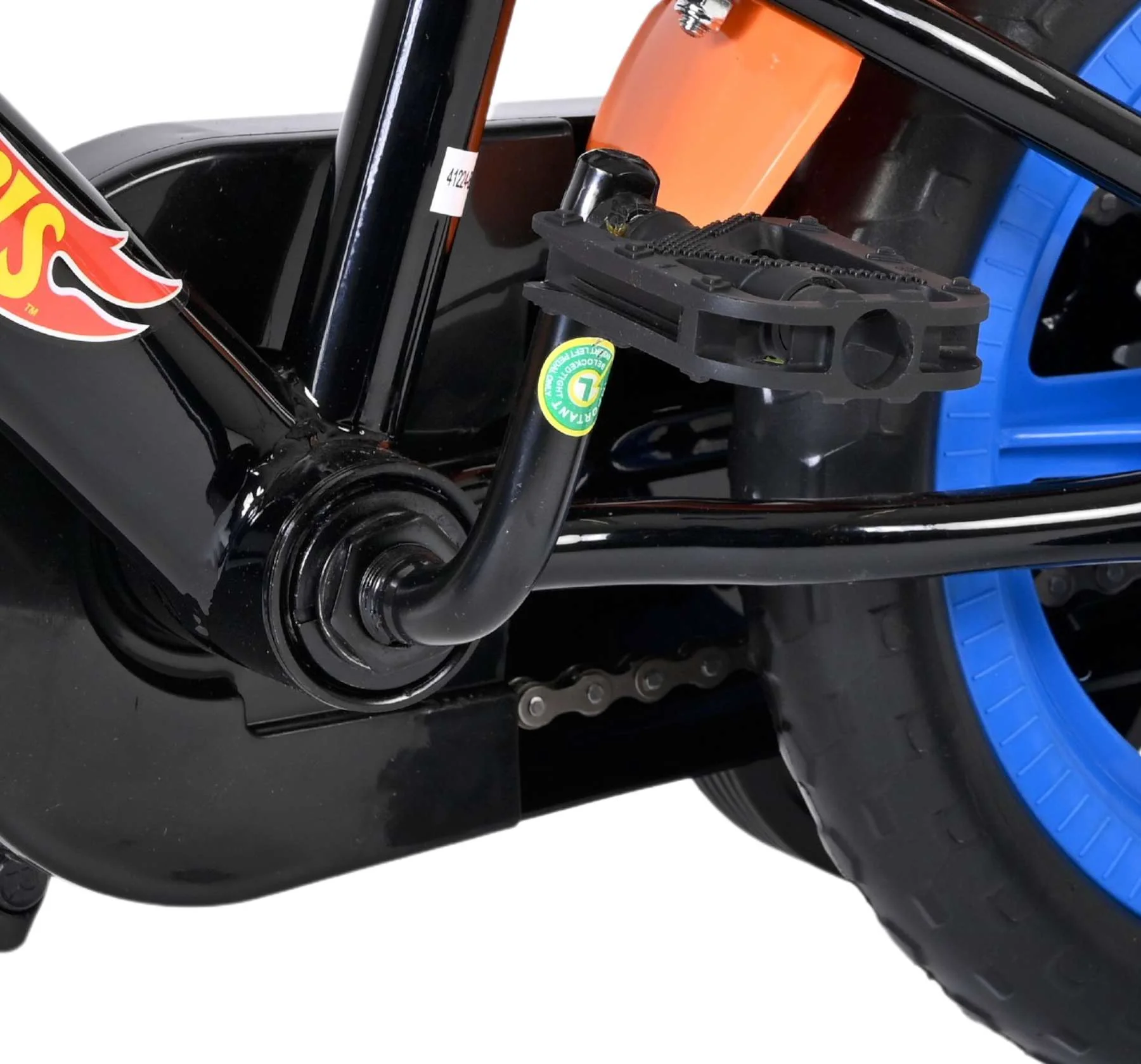 Hot Wheels Kinderfiets - Jongens - Mag Wheels - 12 inch - Zwart - Image 10