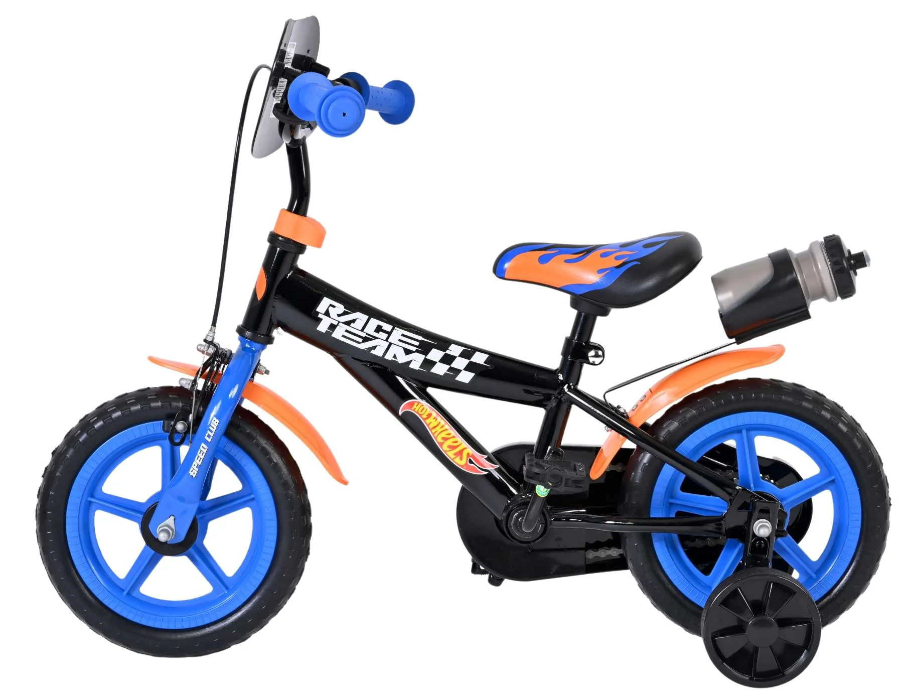 Hot Wheels Kinderfiets - Jongens - Mag Wheels - 12 inch - Zwart - Image 8