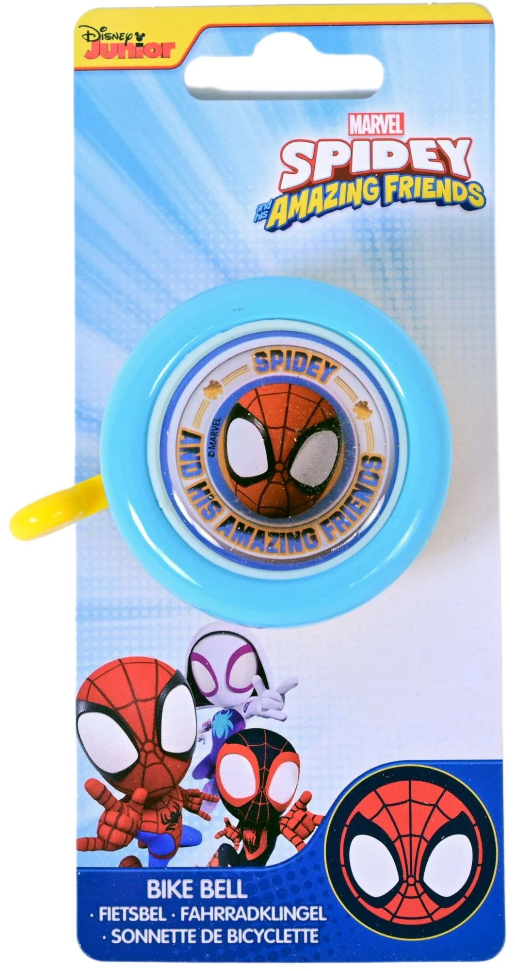 Spidey and his Amazing Friends Fietsbel - Jongens - Blauw Rood Geel - Image 5