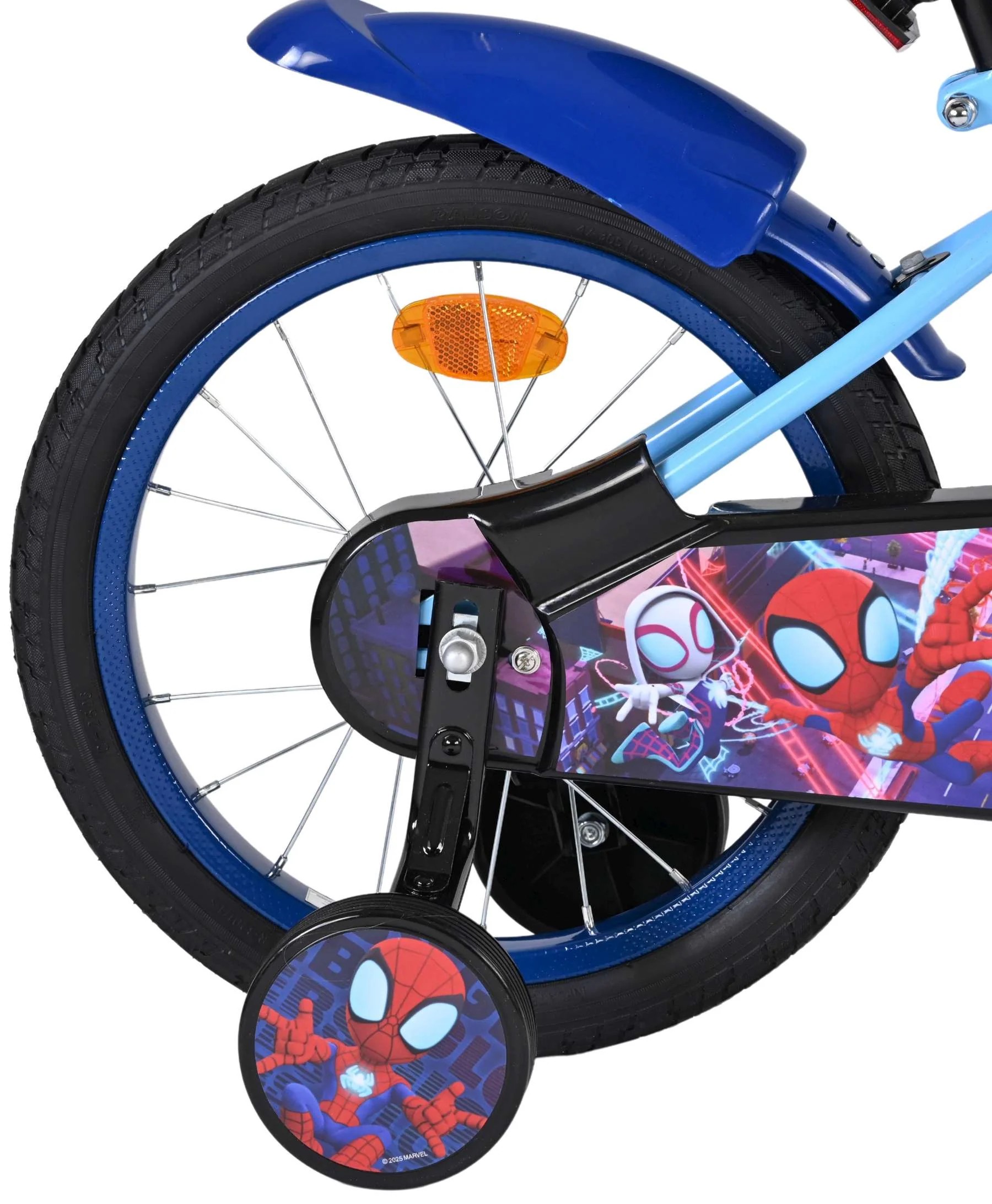 Spidey Kinderfiets - Jongens - 16 inch - Blauw OUTLET - Image 2