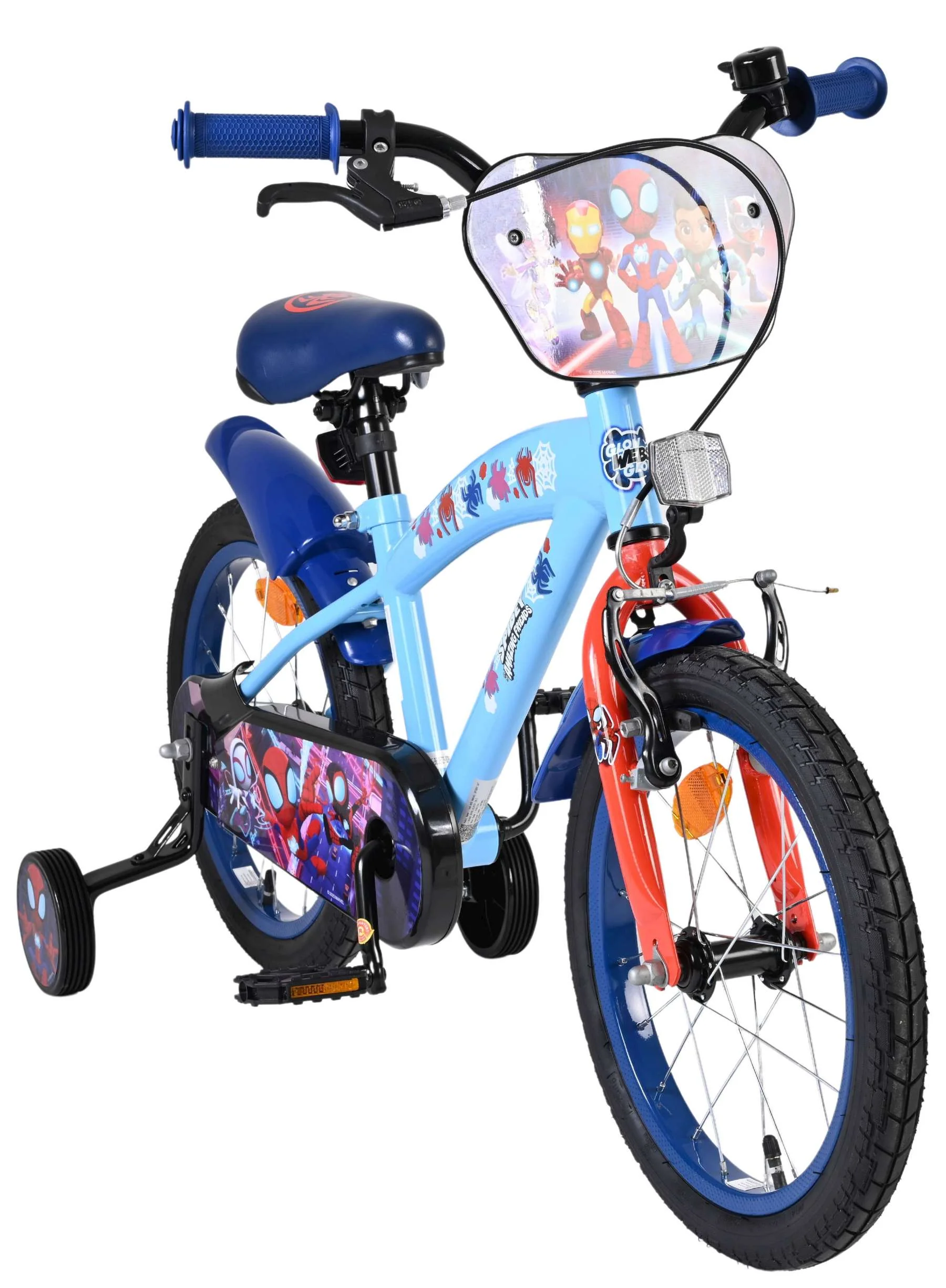 Spidey Kinderfiets - Jongens - 16 inch - Blauw OUTLET - Image 5
