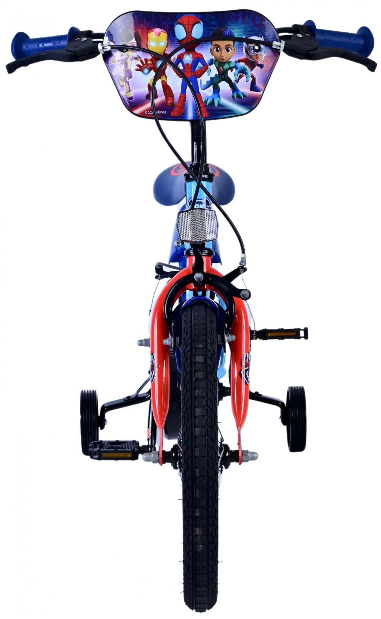 Spidey Kinderfiets - Jongens - 16 inch - Blauw - Twee handremmen OUTLET - Image 6