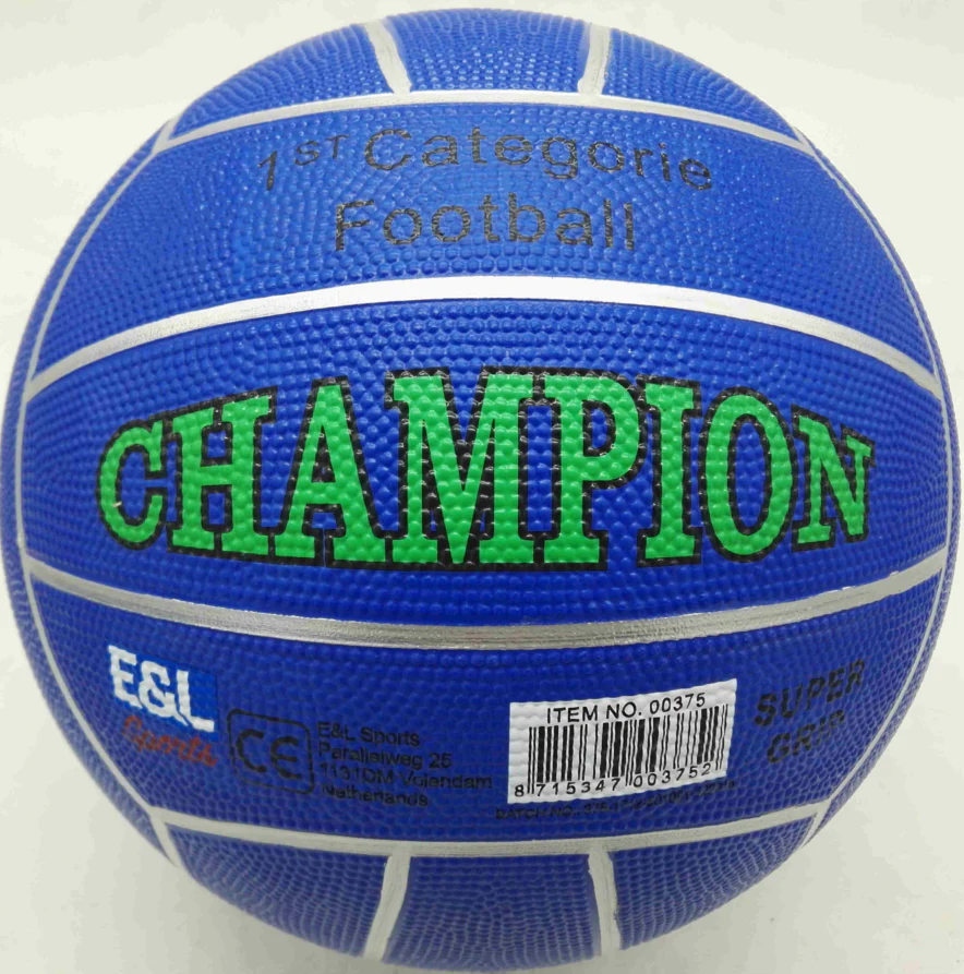 Straatvoetbal Champion - Rubber - maat 5 - 380-420 gram - Verschillende Kleuren - Assorti - Image 3