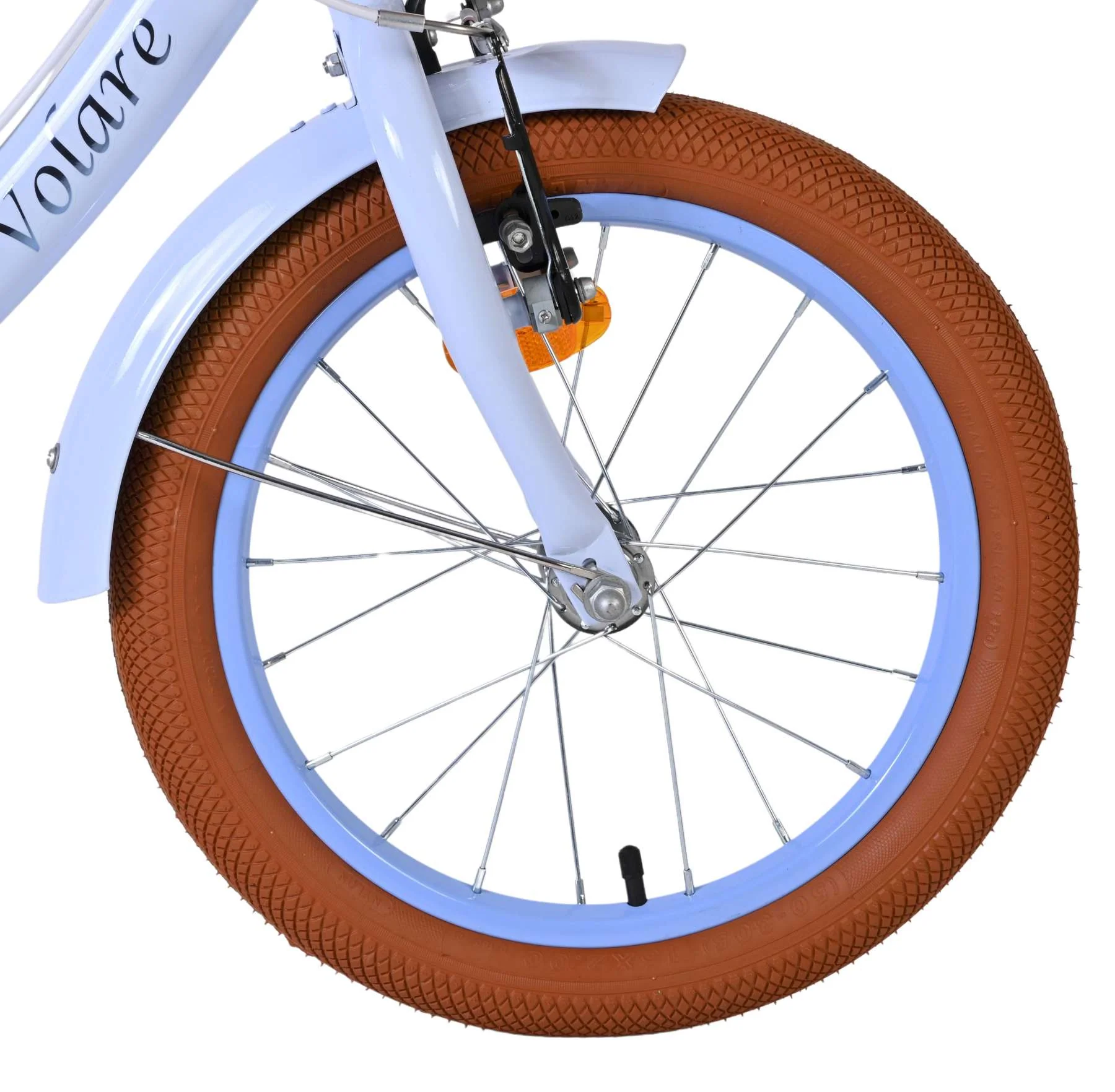 Volare Ashley Kinderfiets - Meisjes - 16 inch - Pastel Blauw- Twee Handremmen - Image 3