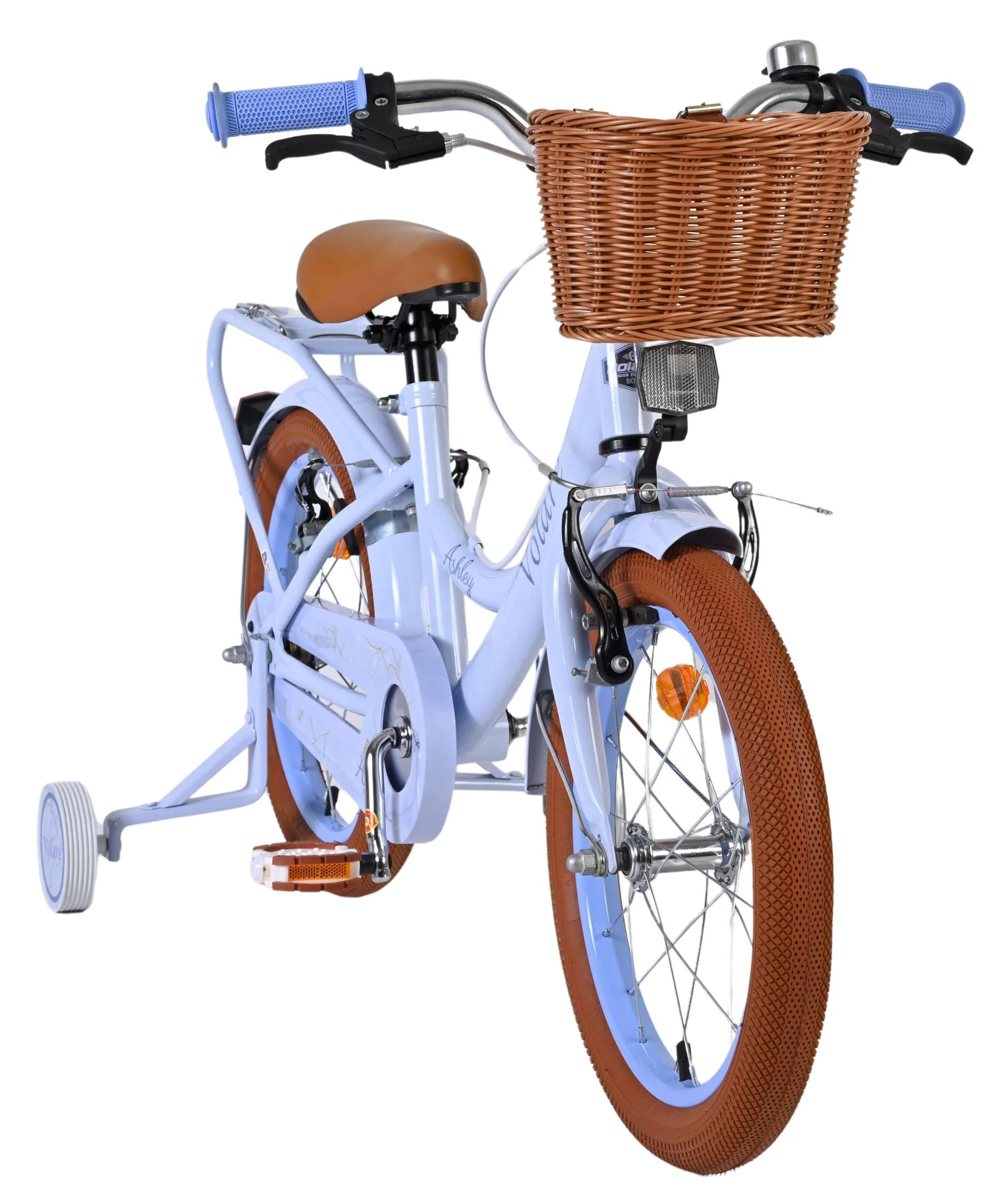 Volare Ashley Kinderfiets - Meisjes - 16 inch - Pastel Blauw- Twee Handremmen - Image 5