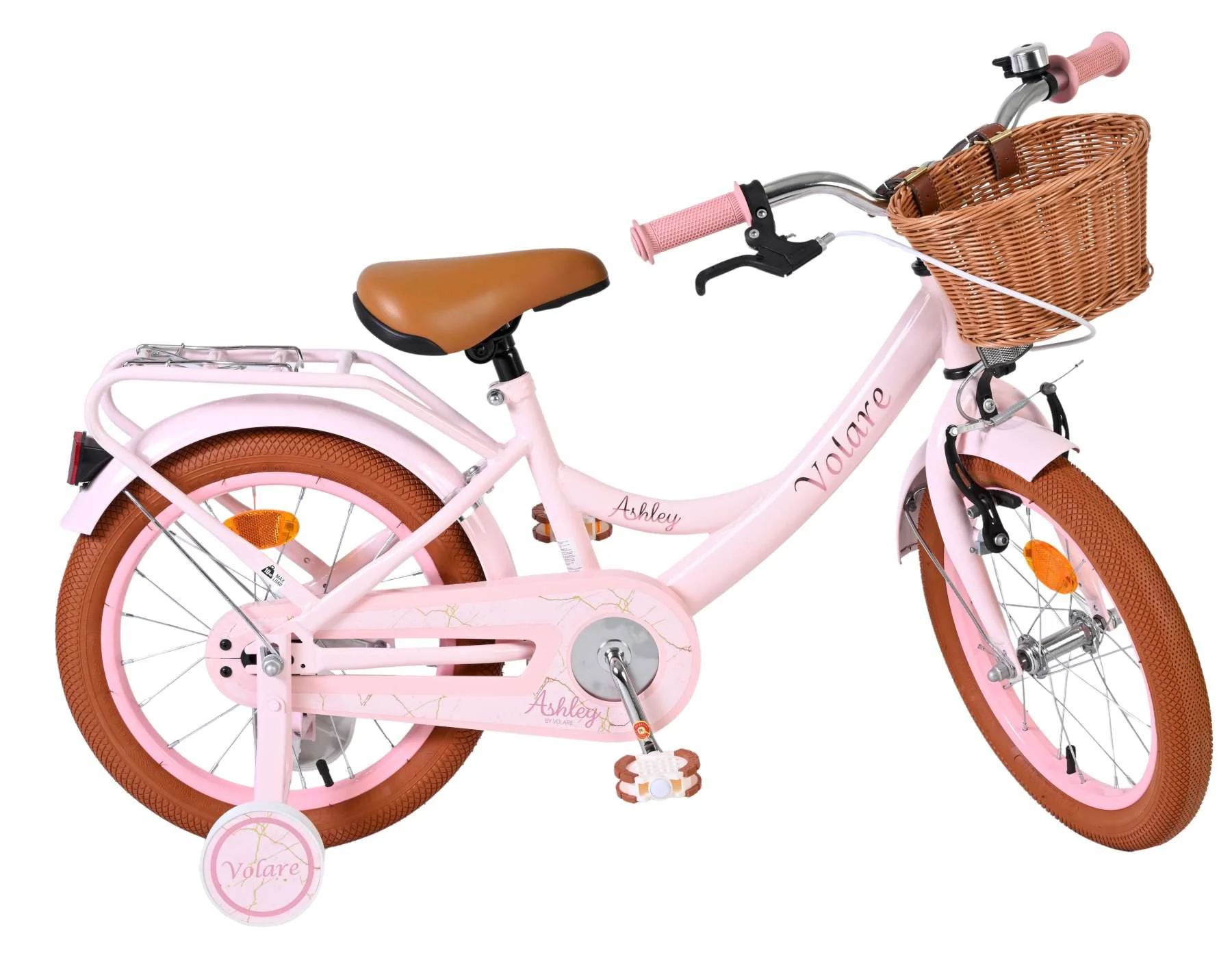 Volare Ashley Kinderfiets - Meisjes - 16 inch - Roze OUTLET - Image 10