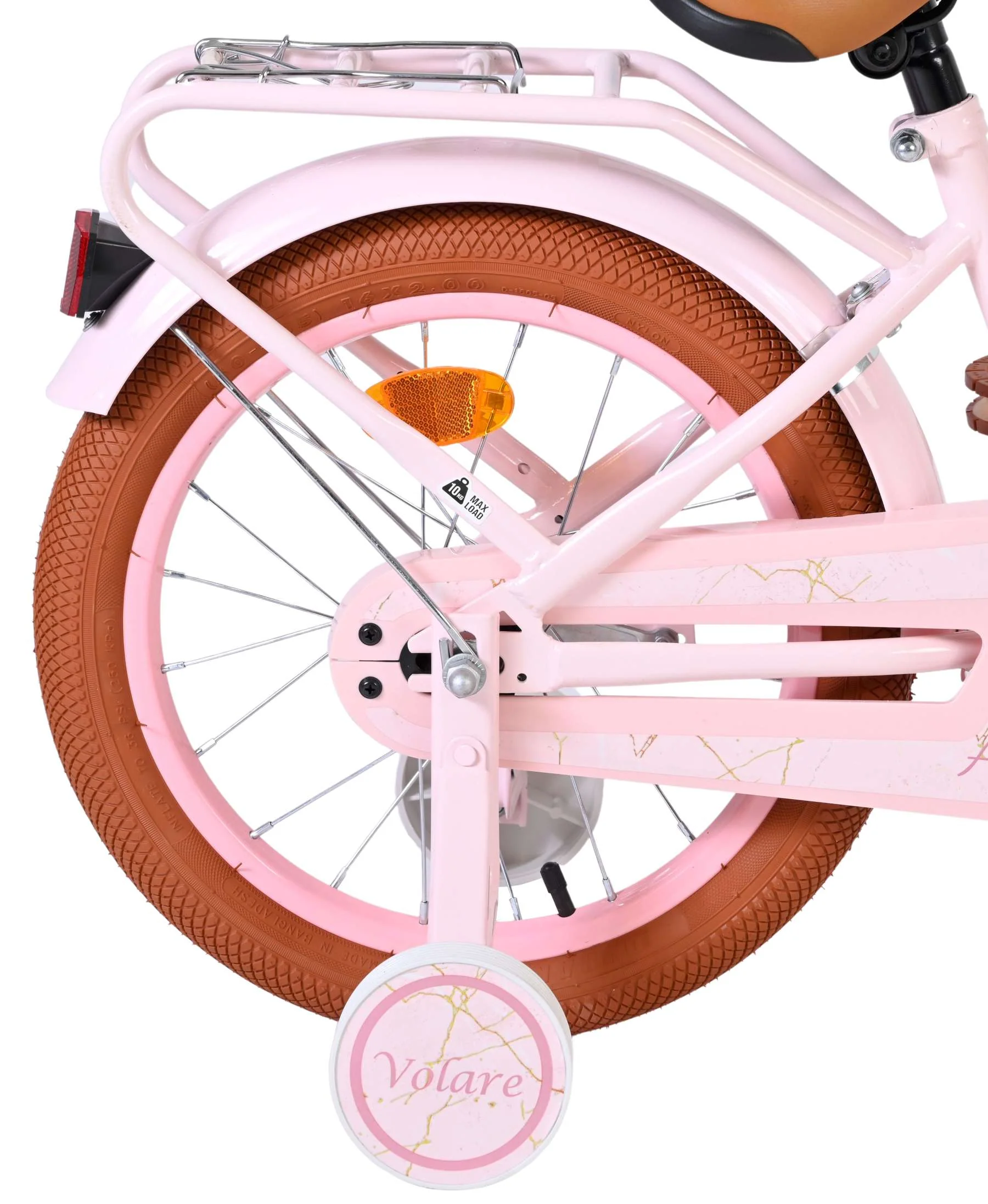 Volare Ashley Kinderfiets - Meisjes - 16 inch - Roze OUTLET - Image 2