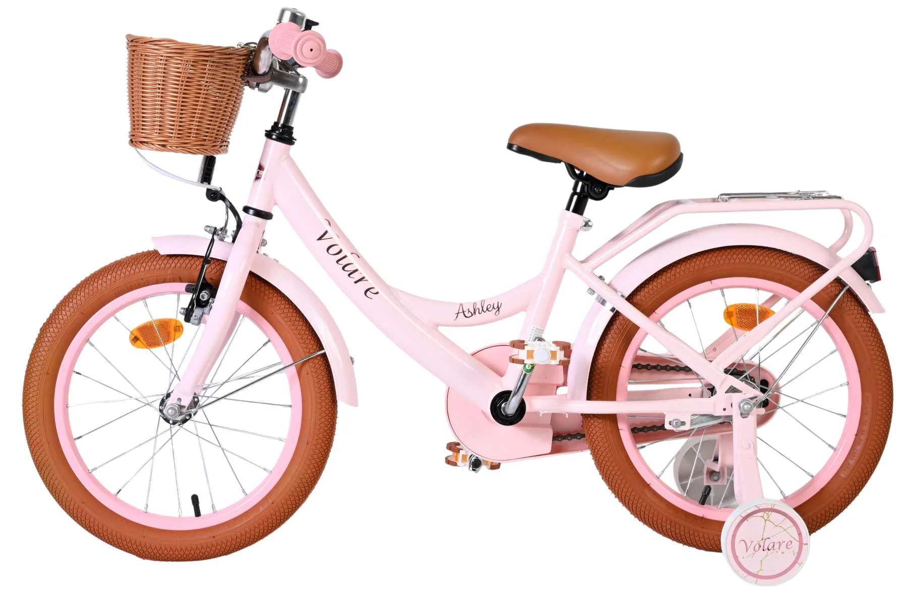 Volare Ashley Kinderfiets - Meisjes - 16 inch - Roze OUTLET - Image 7