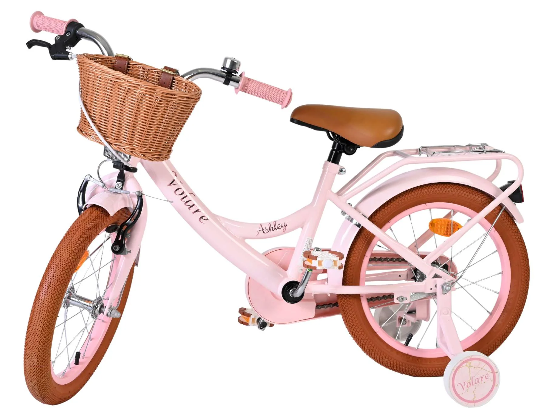 Volare Ashley Kinderfiets - Meisjes - 16 inch - Roze OUTLET - Image 8