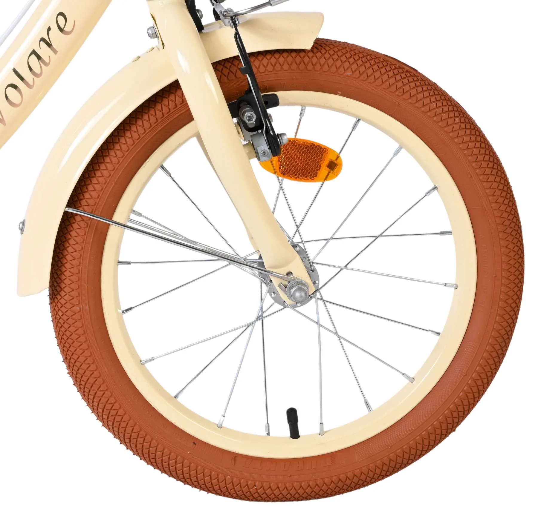 Volare Ashley Kinderfiets - Meisjes - 16 inch - Creme - Twee Handremmen - Image 3
